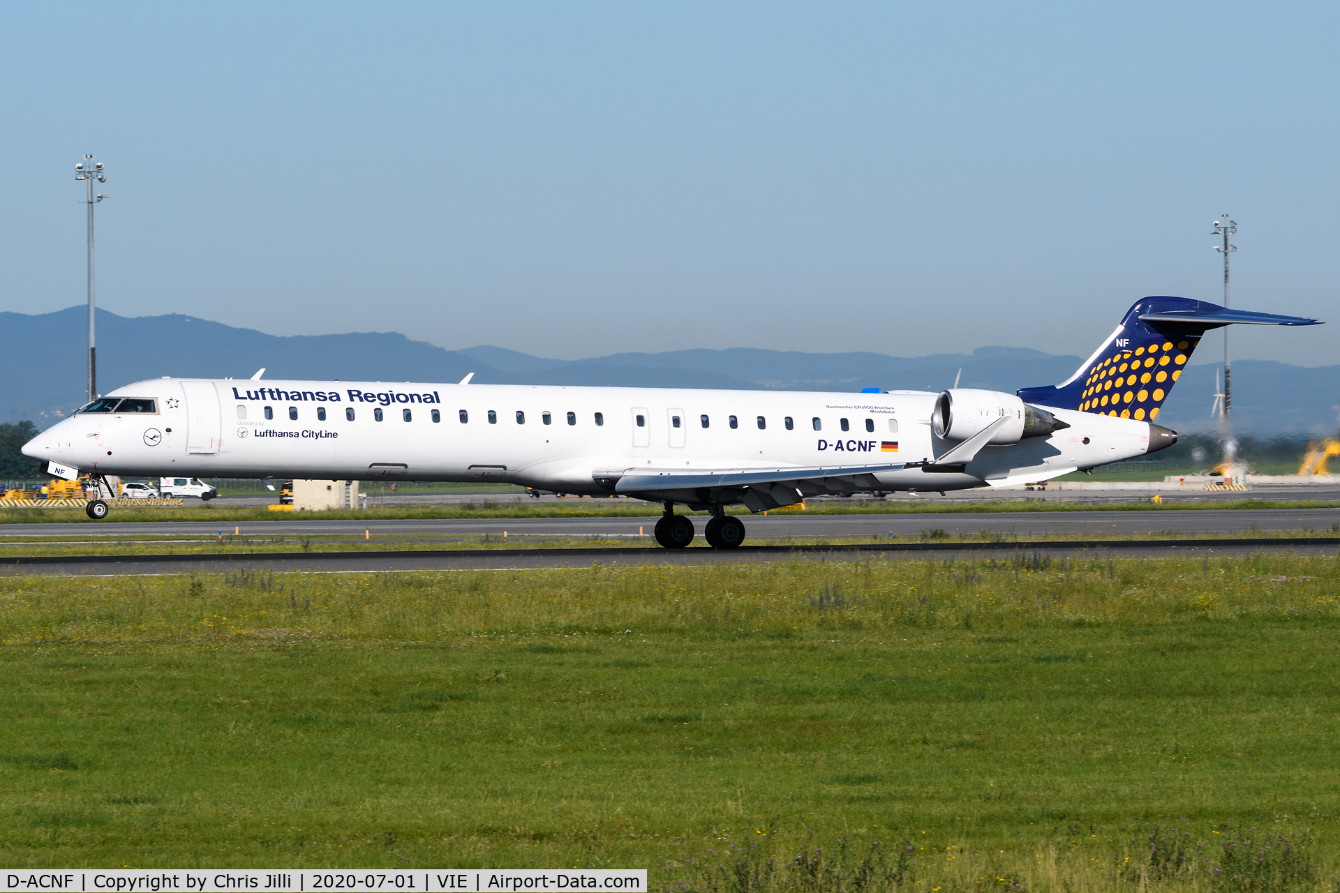 D-ACNF, 2009 Bombardier CRJ-900 (CL-600-2D24) C/N 15243, Lufthansa Regional