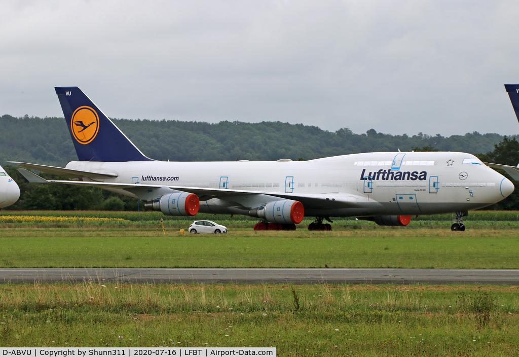 D-ABVU, 1998 Boeing 747-430 C/N 29492, Stored @LDE