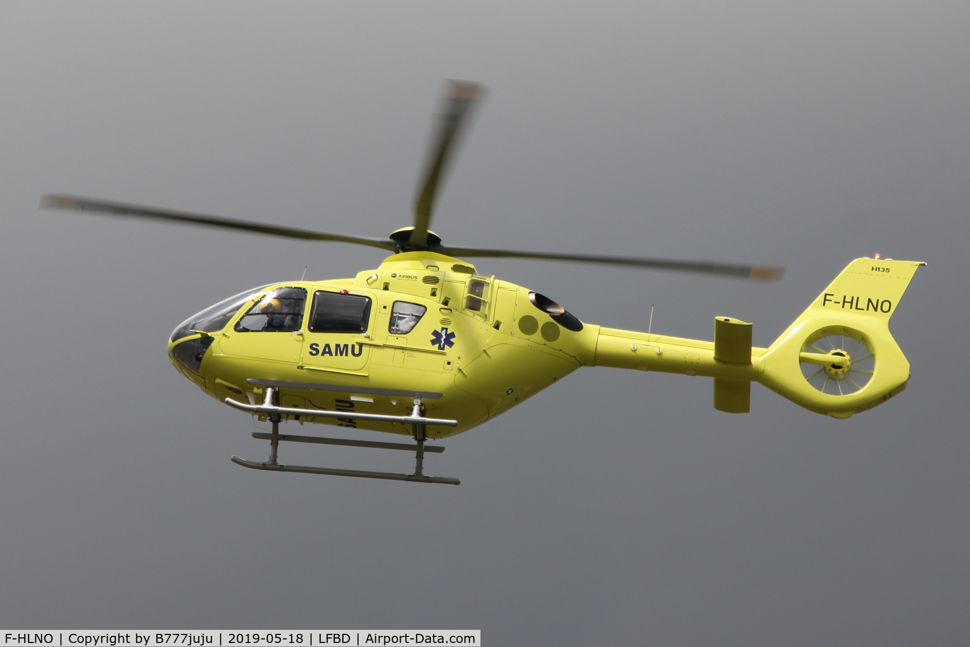 F-HLNO, Airbus Helicopters EC-135T-3 C/N 1263, at Bordeaux