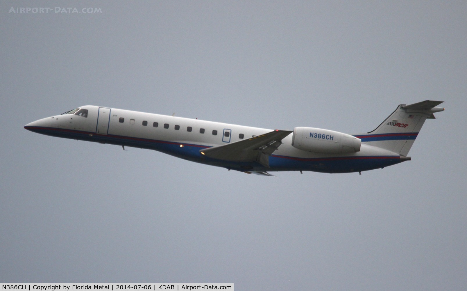 N386CH, 2001 Embraer ERJ-135LR (EMB-135LR) C/N 145467, DAB 2014