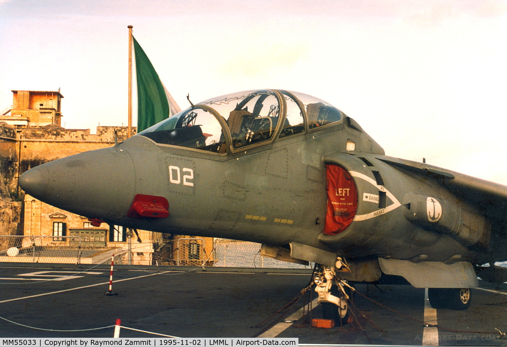 MM55033, McDonnell Douglas TAV-8B Harrier II C/N T020, McDonnell Douglas TAV-8B MM55033/02 Italian Navy