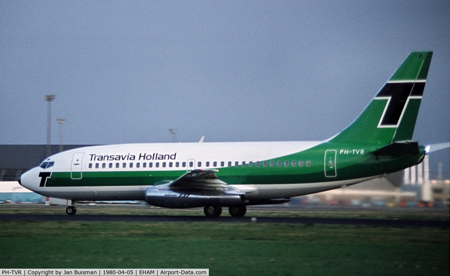 PH-TVR, 1980 Boeing 737-2K2A C/N 22025-647, Transavia