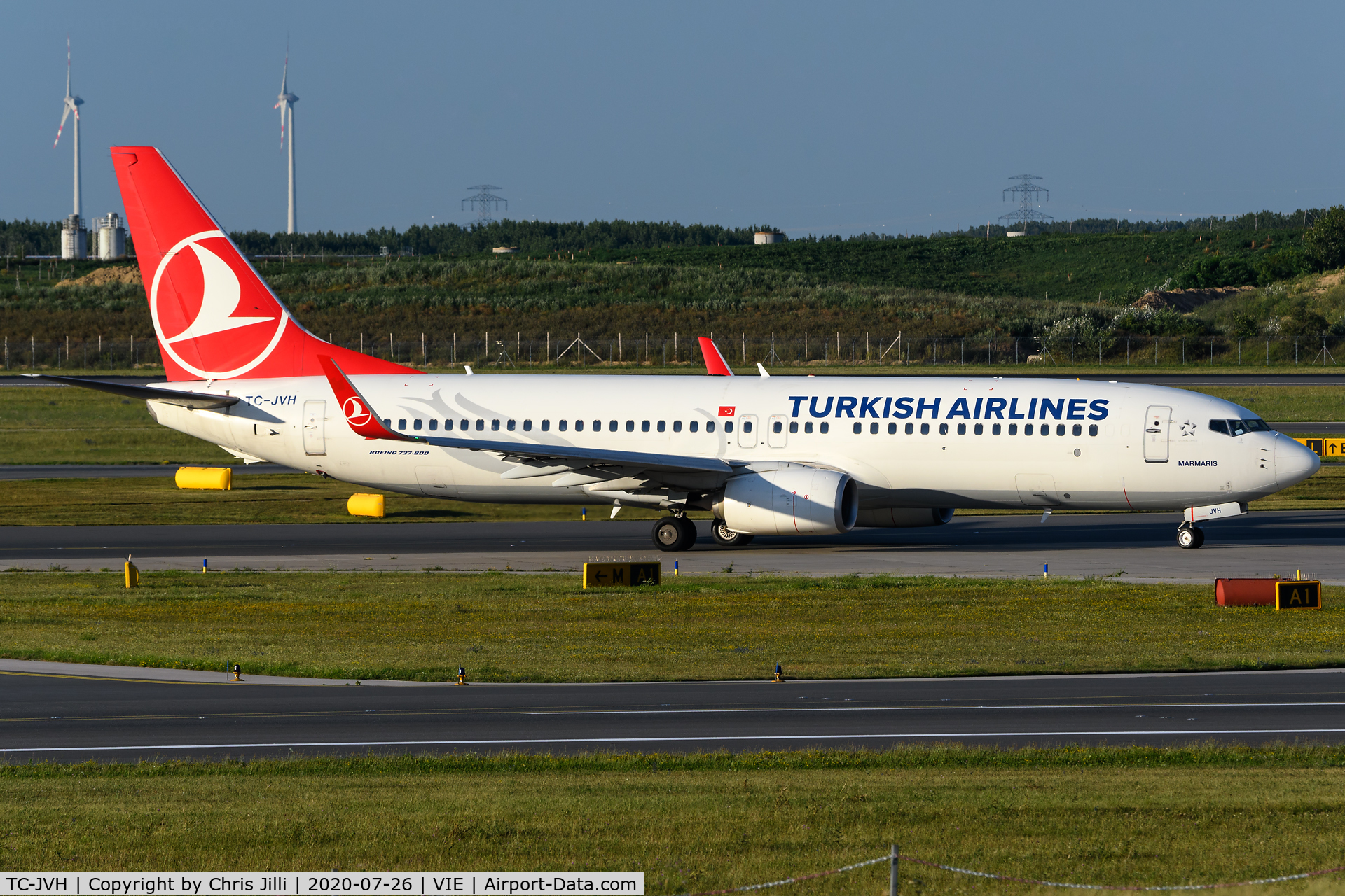 TC-JVH, 2015 Boeing 737-8F2 C/N 60012, Turkish Airlines