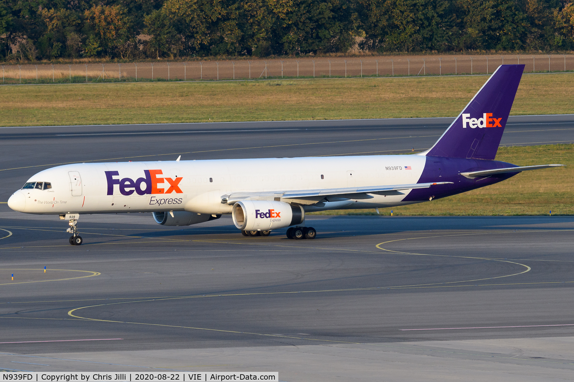 N939FD, 1989 Boeing 757-23A C/N 24528, FedEx Express