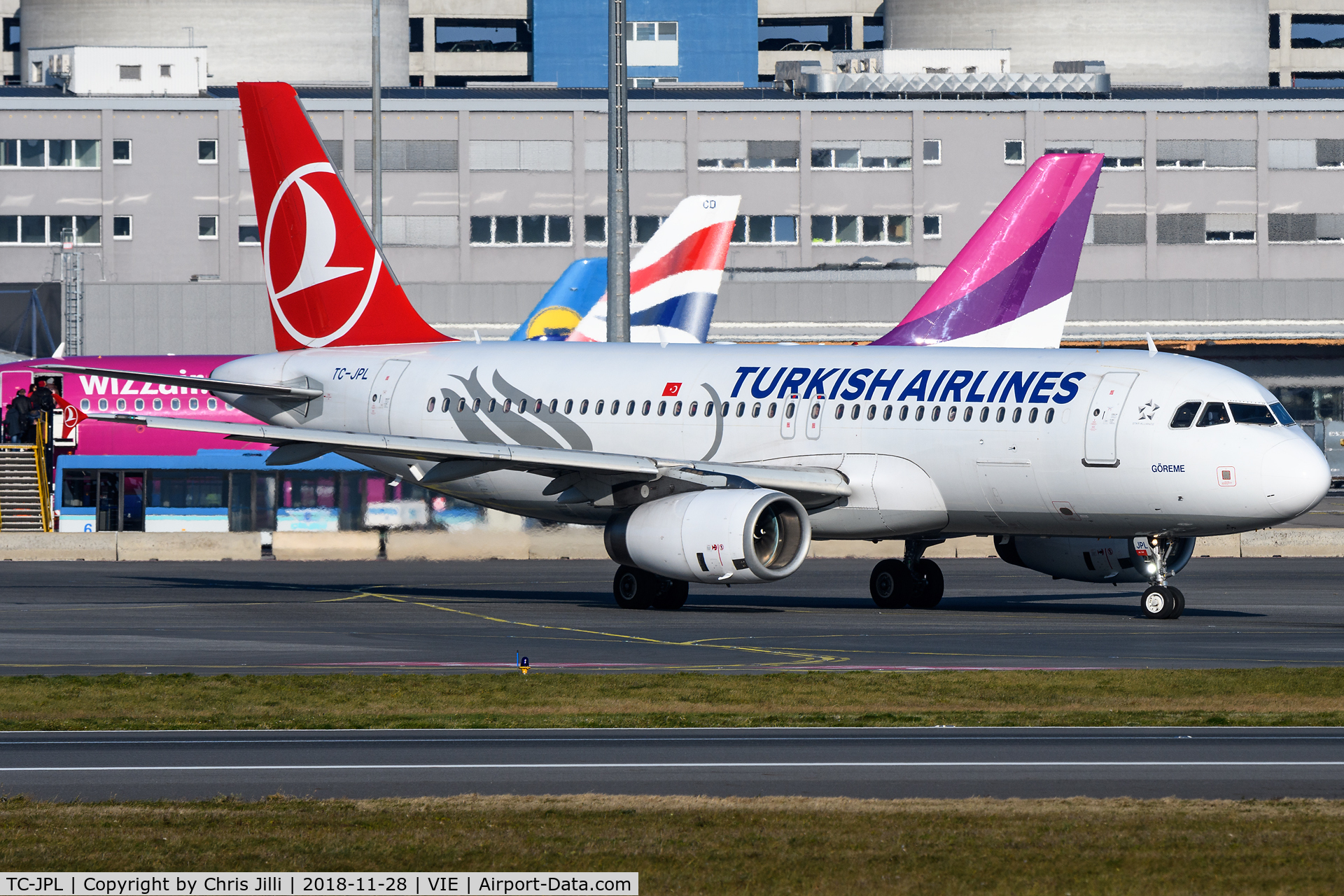 TC-JPL, 2007 Airbus A320-232 C/N 3303, Turkish Airlines