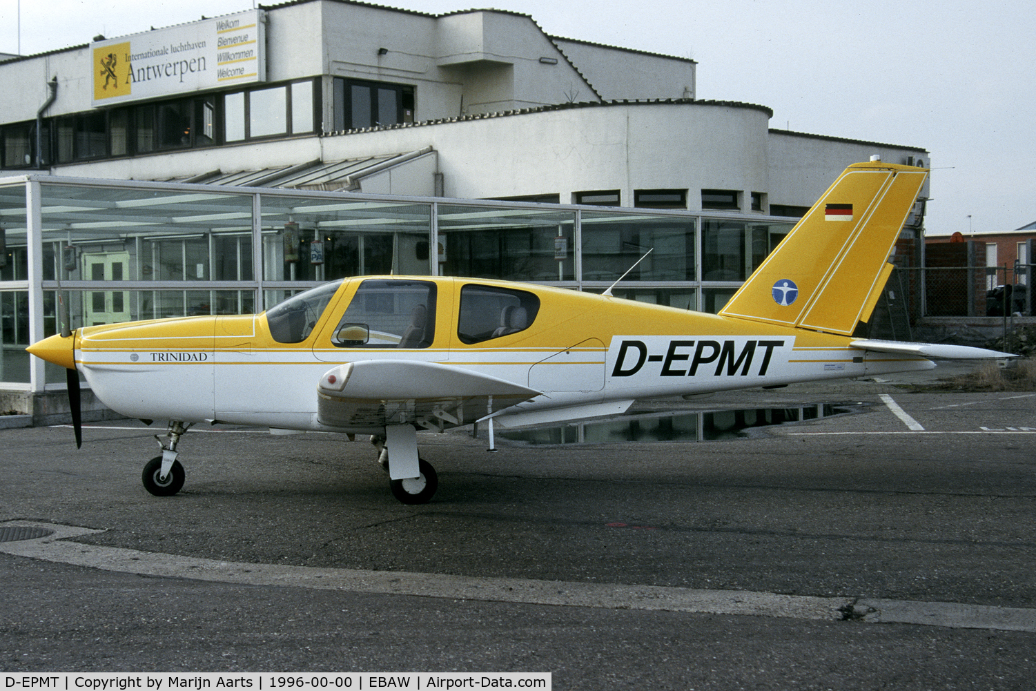 D-EPMT, 1985 Socata TB-20 Trinidad C/N 560, seen at Antwerpen-Deurne