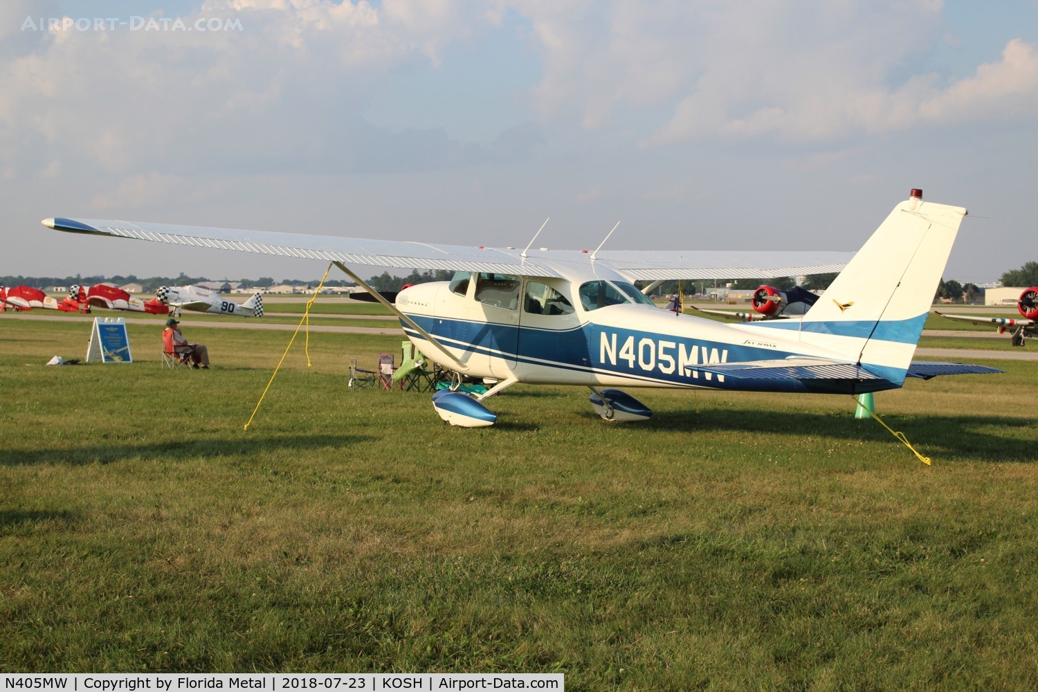 N405MW, 1963 Cessna 172D C/N 17250433, OSH 2018