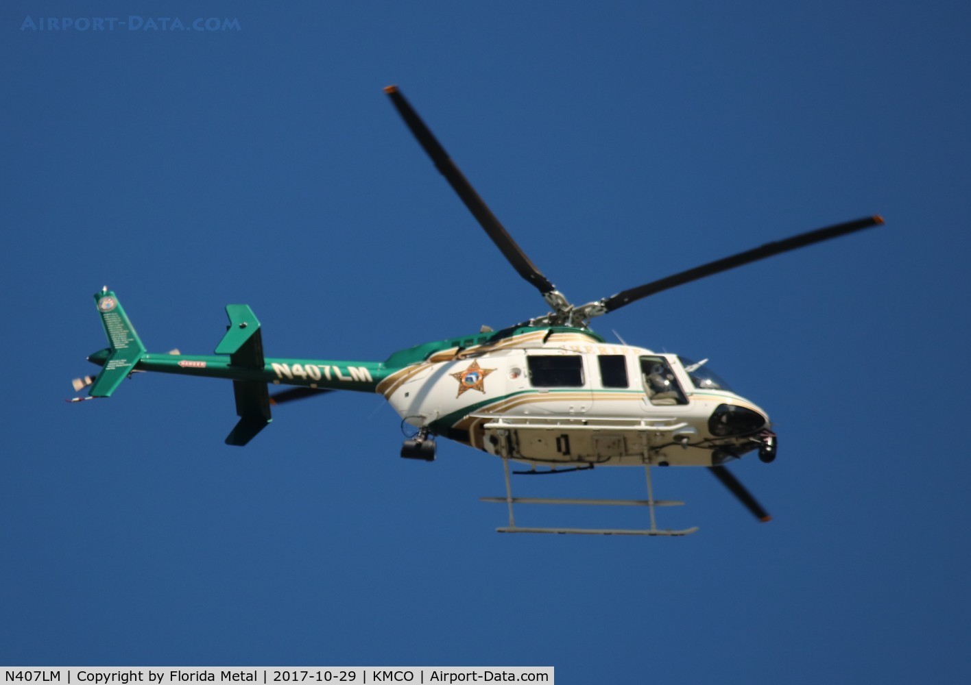 N407LM, 2007 Bell 407 C/N 53767, MCO 2017