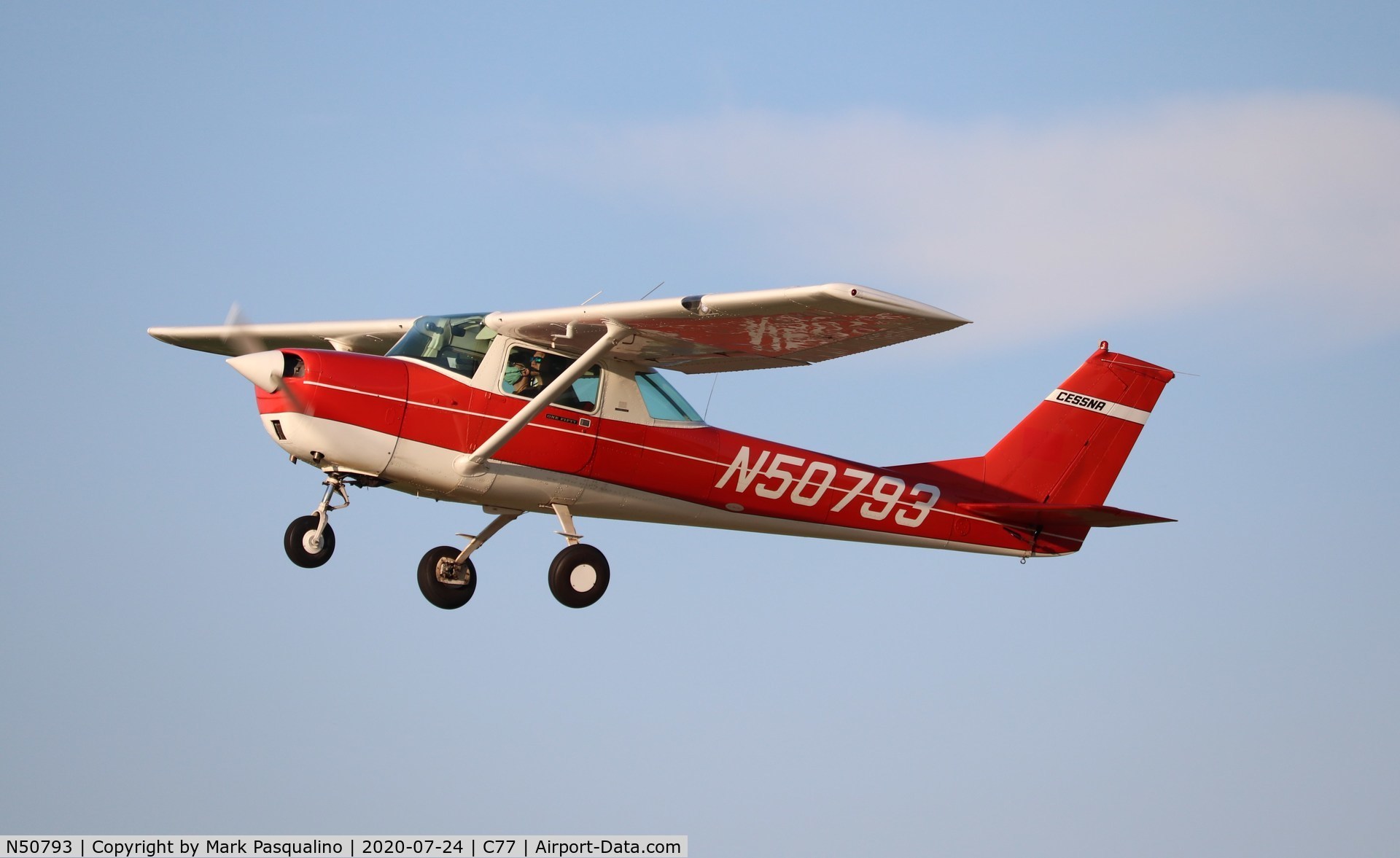 N50793, 1968 Cessna 150J C/N 15069558, Cessna 150J