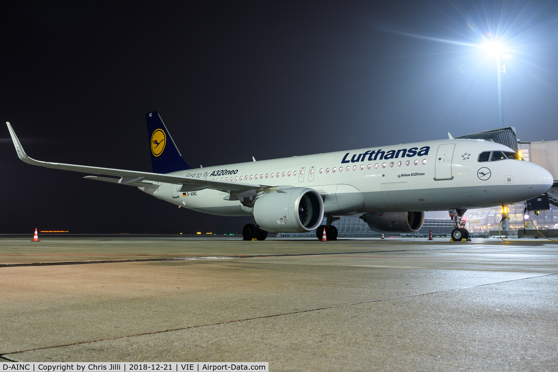 D-AINC, 2016 Airbus A320-271NEO C/N 6920, Lufthansa