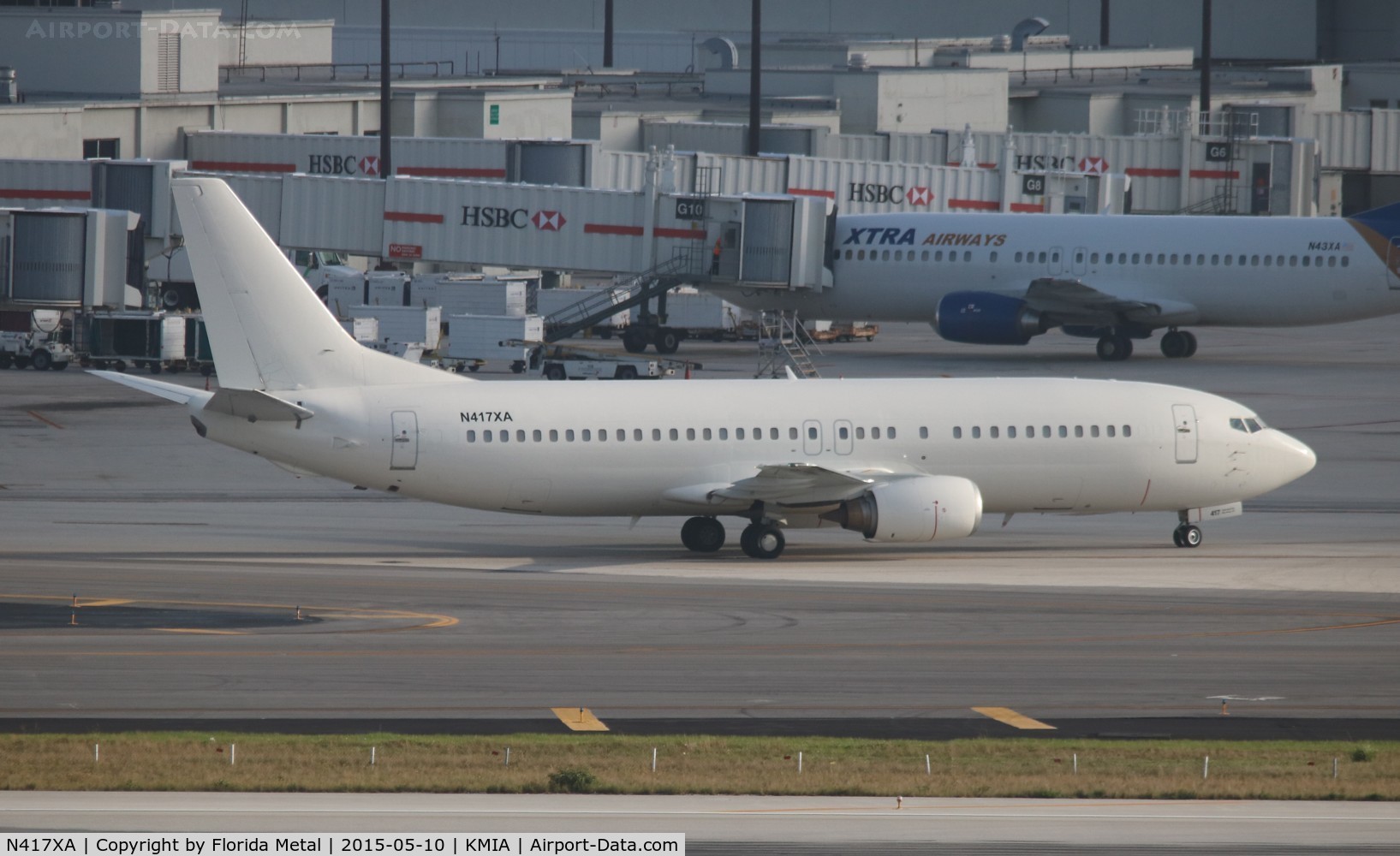 N417XA, 1991 Boeing 737-484 C/N 25417, MIA 2015