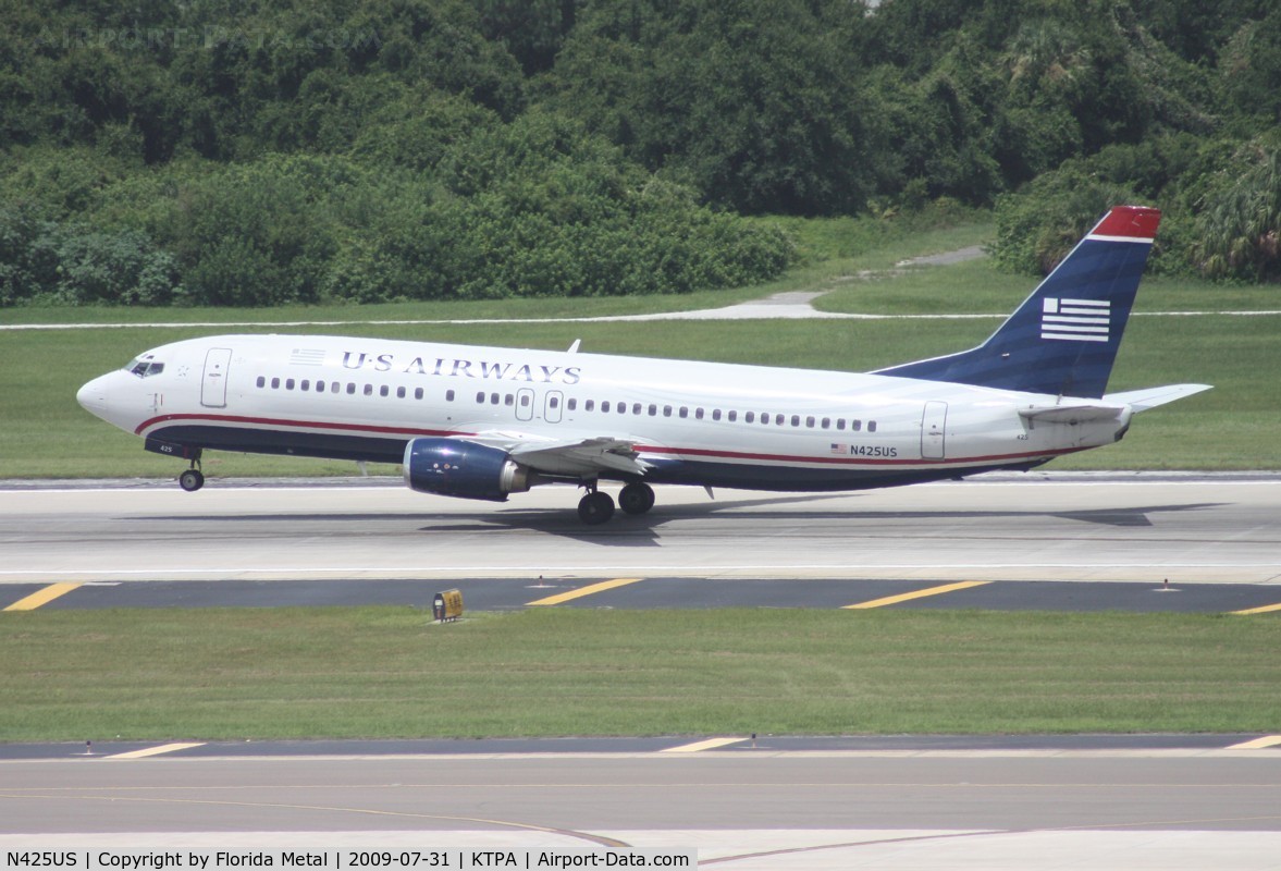 N425US, 1989 Boeing 737-401 C/N 23992, TPA 2009