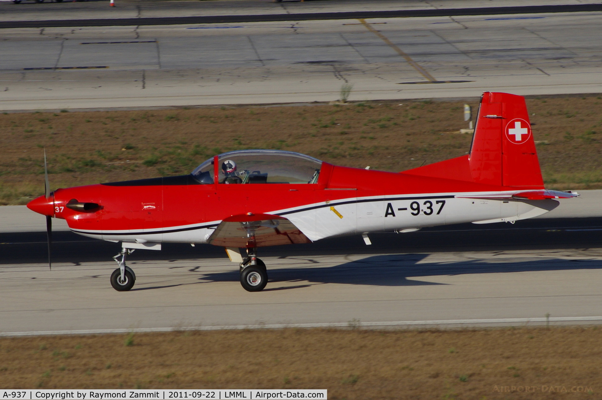 A-937, 1983 Pilatus PC-7 Turbo Trainer C/N 345, Pilatus PC-7 Turbo Trainer A-937 Swiss Air Force