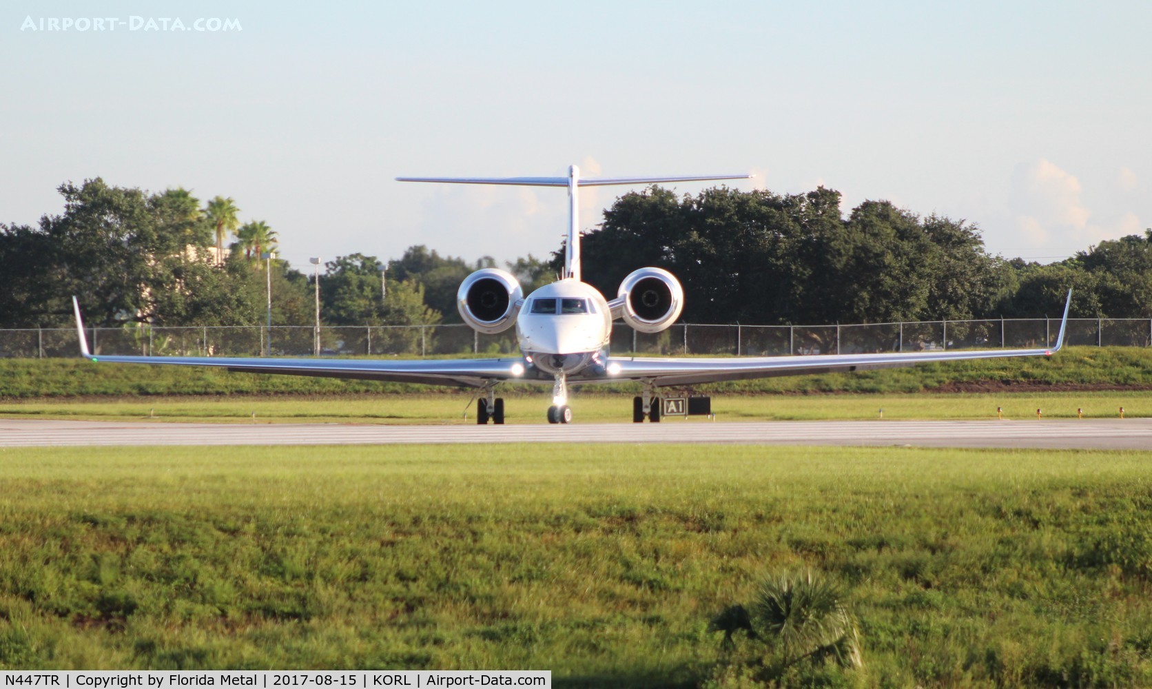 N447TR, 2013 Gulfstream Aerospace GV-SP (G550) C/N 5438, ORL 2017