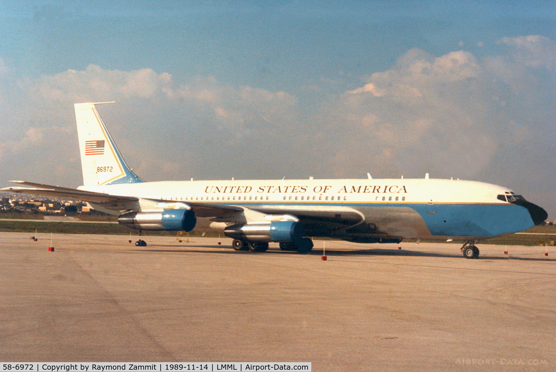 58-6972, 1959 Boeing VC-137B C/N 17927, Boeing VC-137B 58-6972 United States Air Force