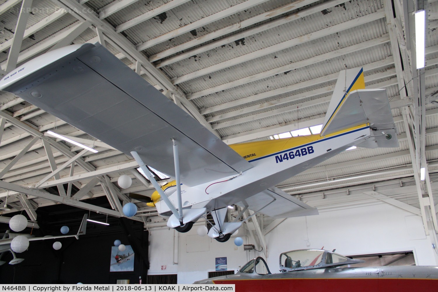 N464BB, 2004 Team Mini-Max 1600R Eros C/N MK703, Oakland Aviation Museum