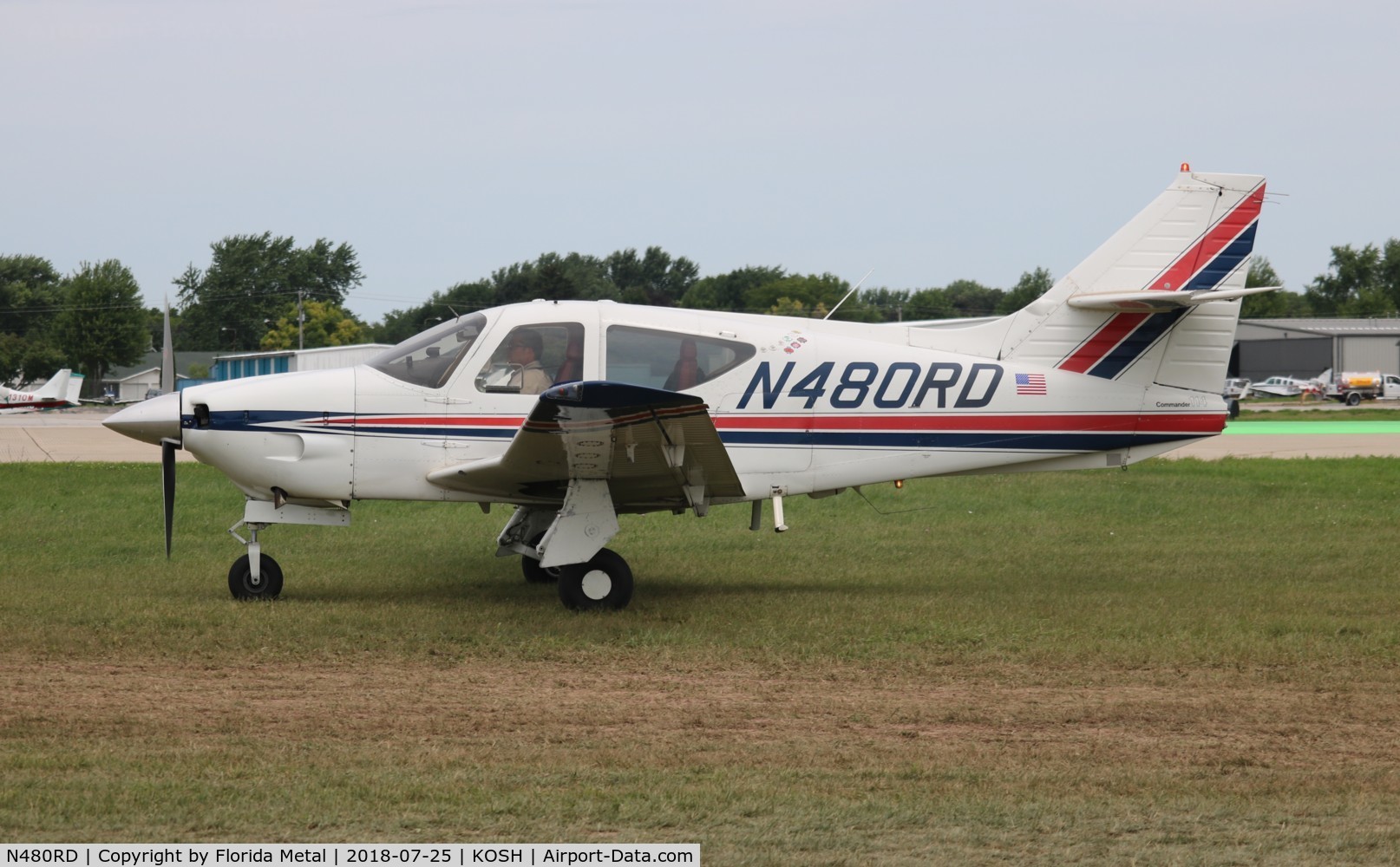 N480RD, 1976 Rockwell International 114 Commander C/N 14127, OSH 2018