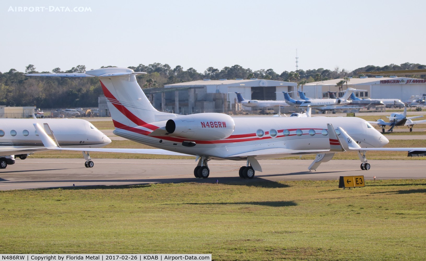 N486RW, 2014 Gulfstream Aerospace GV-SP (G550) C/N 5484, DAB 2017