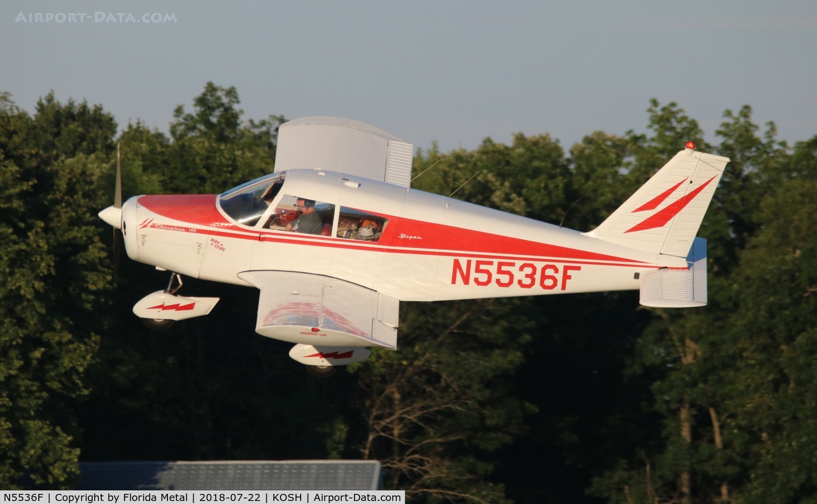 N5536F, 1968 Piper PA-28-140 C/N 28-24935, PA-28-140