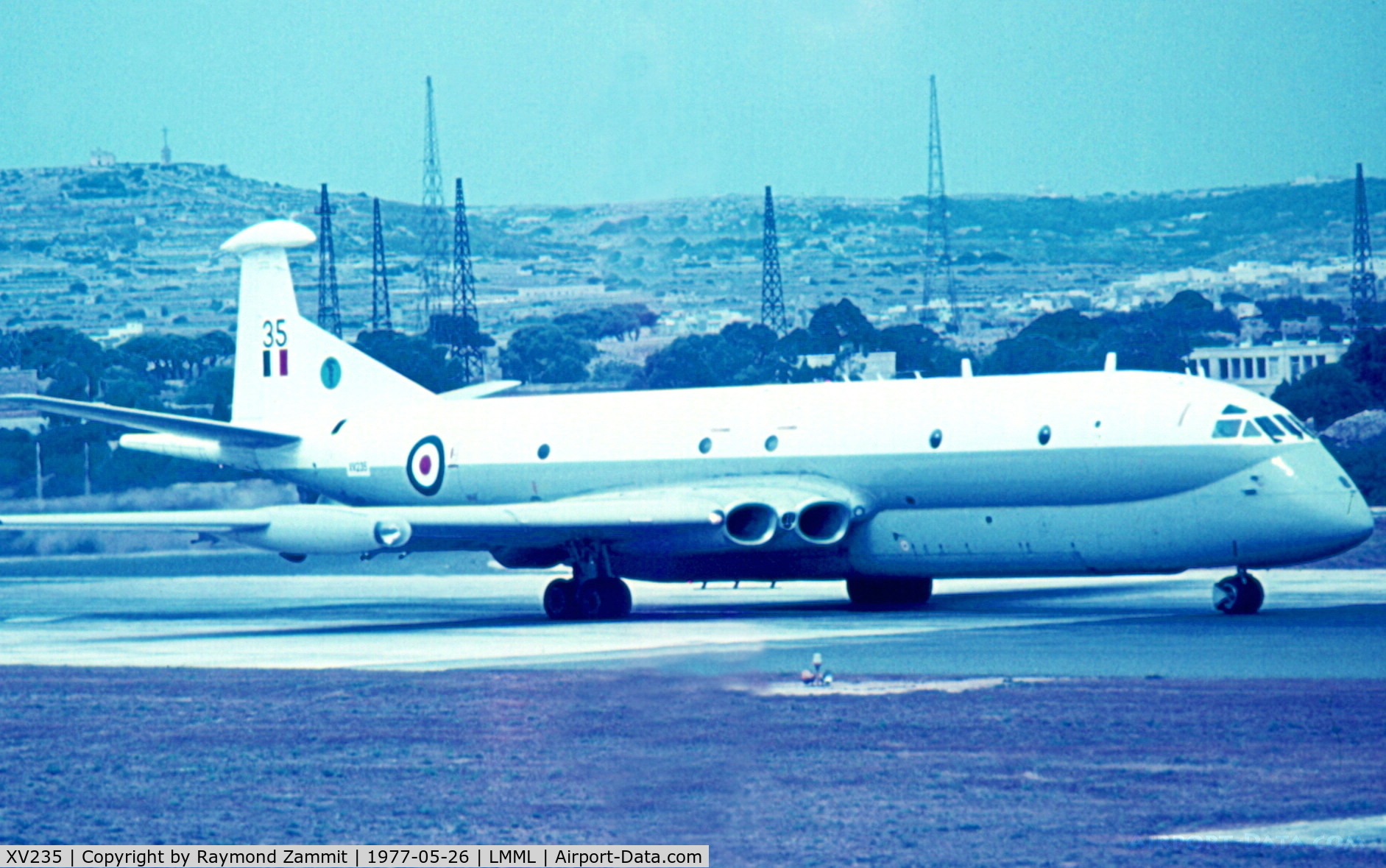 XV235, Hawker Siddeley Nimrod MR.1 C/N 8010, Hawker Siddeley MR.1 XV235 of 42 Sqdn Royal Air Force