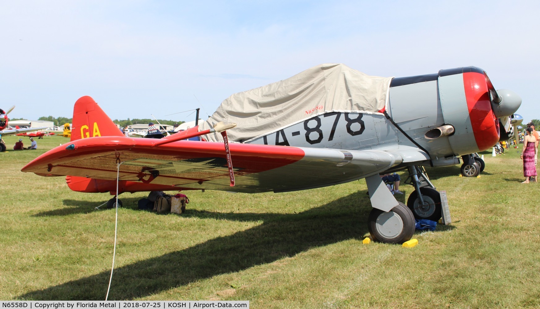 N6558D, 1943 Noorduyn AT-16 Harvard II C/N 66-2611, AT-16 Harvard