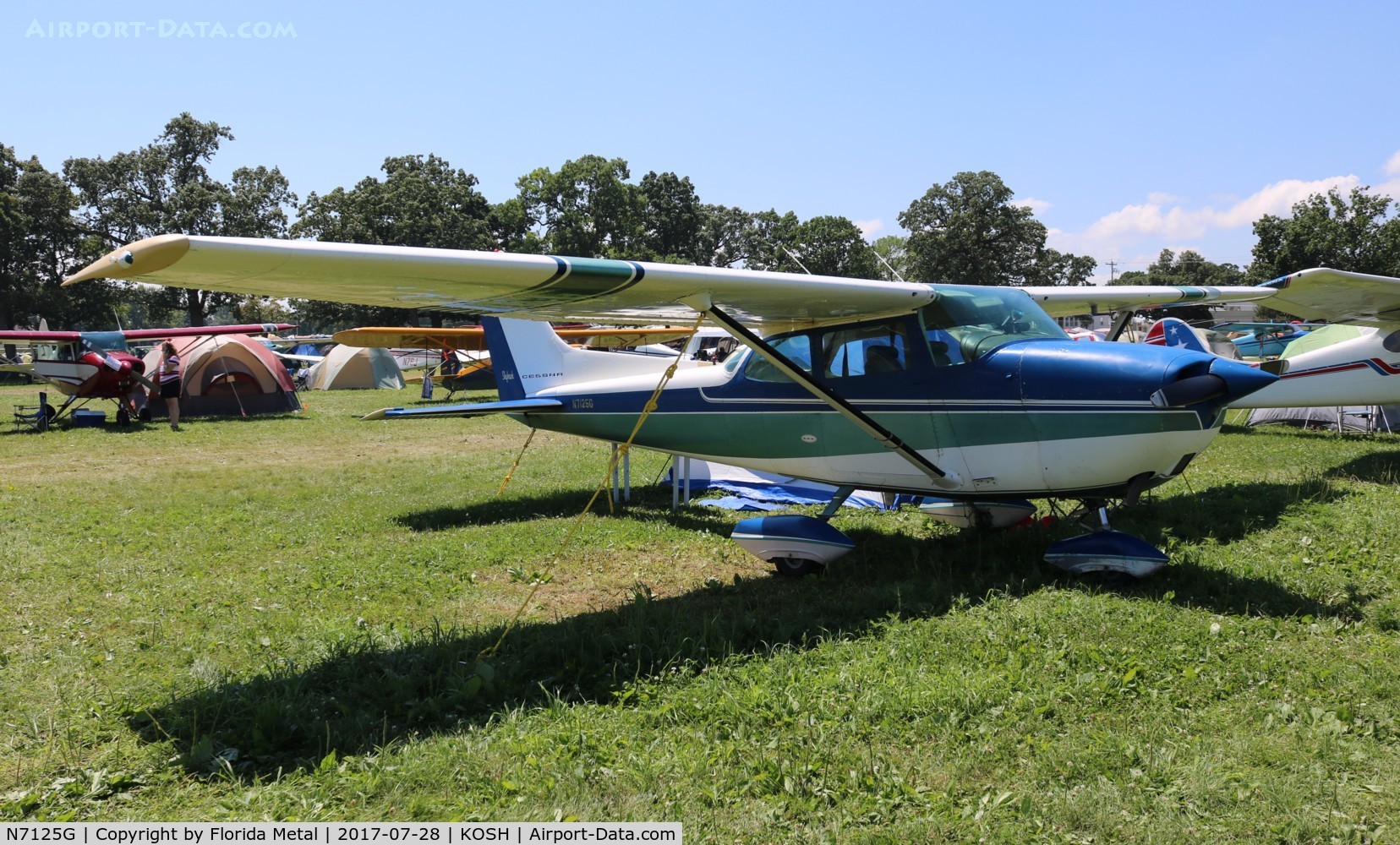 N7125G, 1969 Cessna 172K Skyhawk C/N 17258825, Cessna 172K