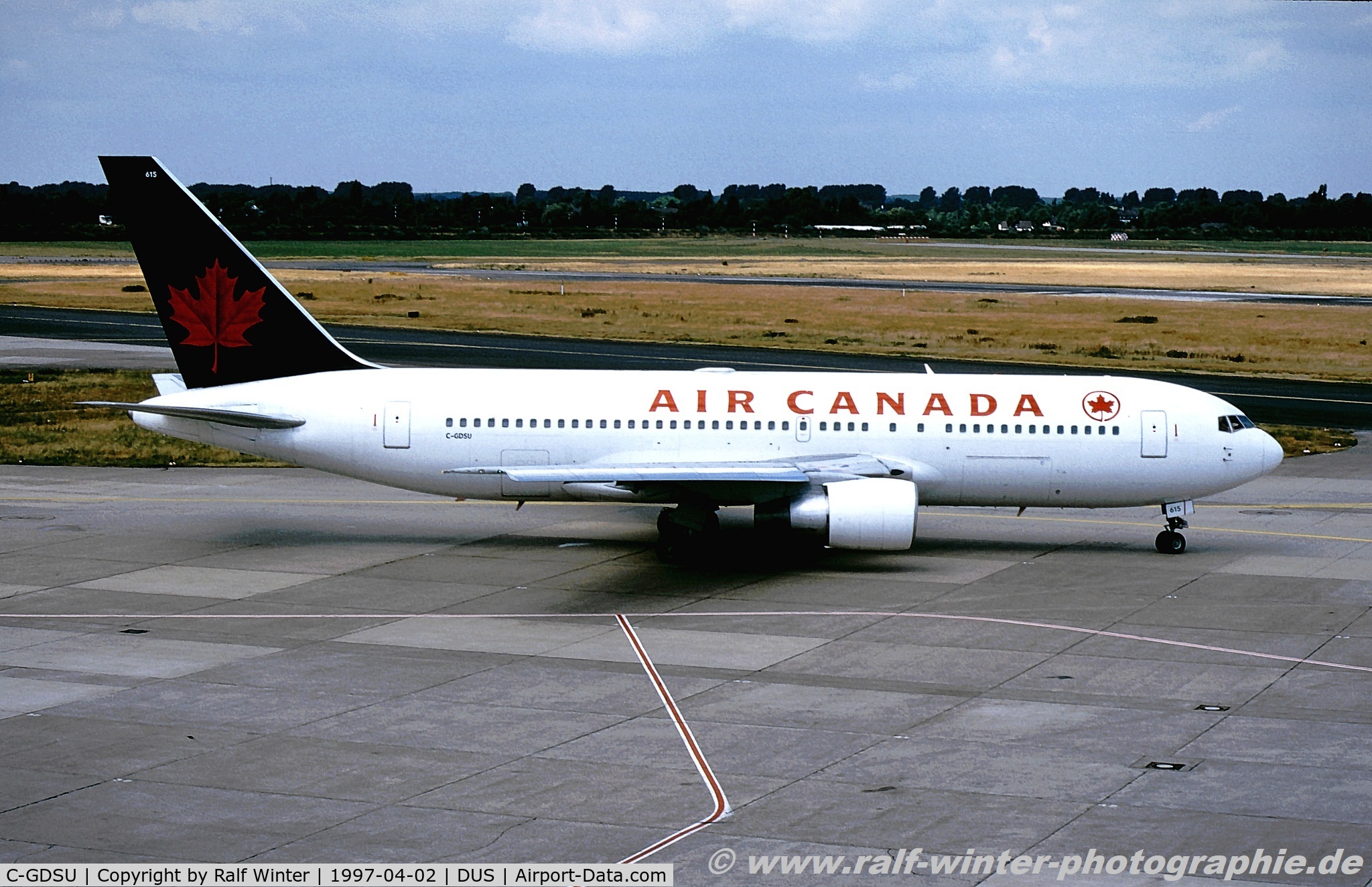 C-GDSU, 1988 Boeing 767-233 C/N 24144, Boeing 767-233ER - AC ACA Air Canada sto ROW 20081028 - 24144 - C-GDSU - 02.04.1997 - DUS