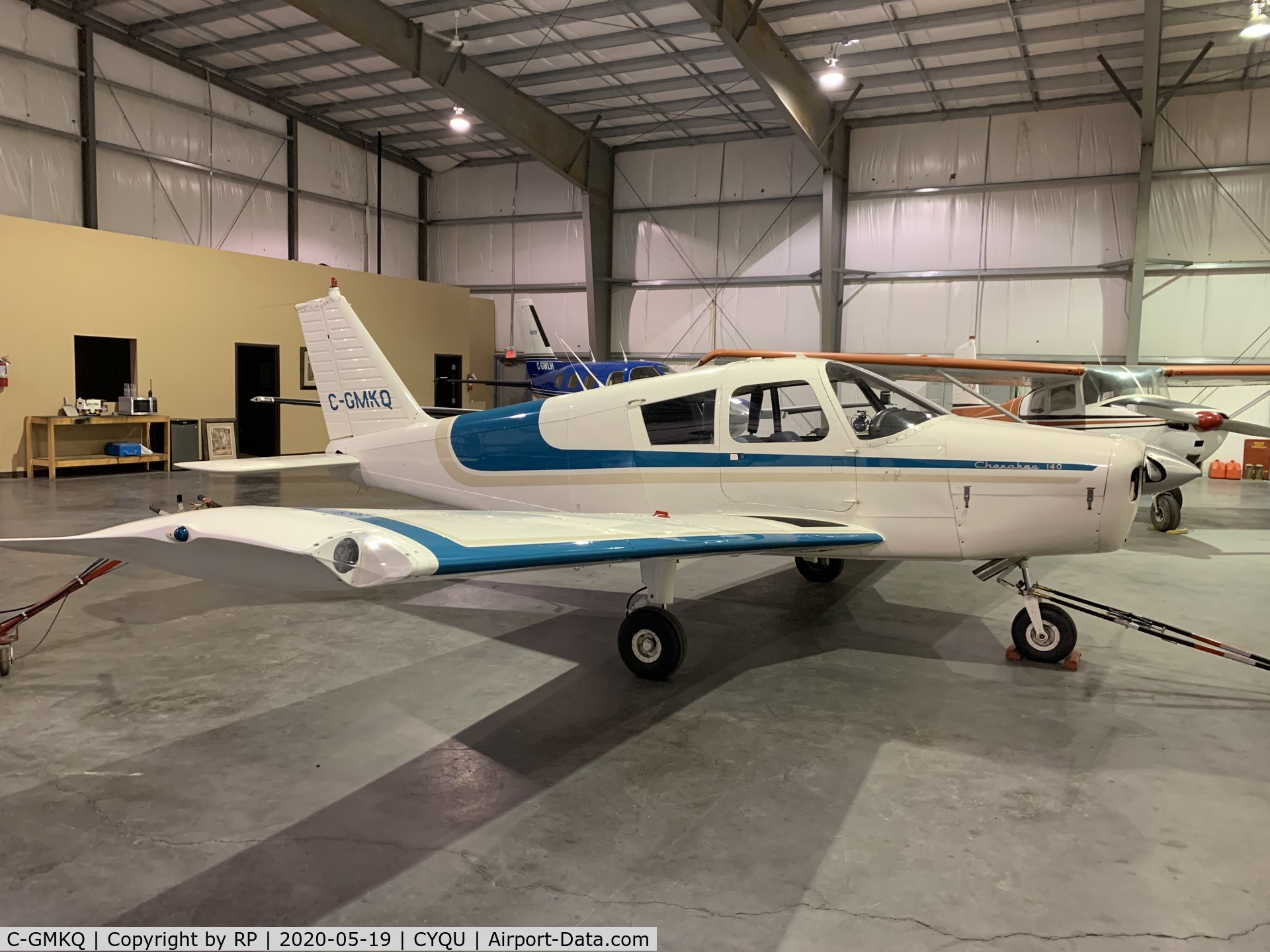 C-GMKQ, 1964 Piper PA-28-140 Cherokee C/N 28-20043, Update