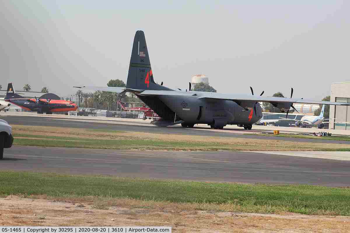 05-1465, 2006 Lockheed Martin C-130J-30 Super Hercules C/N 382-5574, Parked waiting to be used