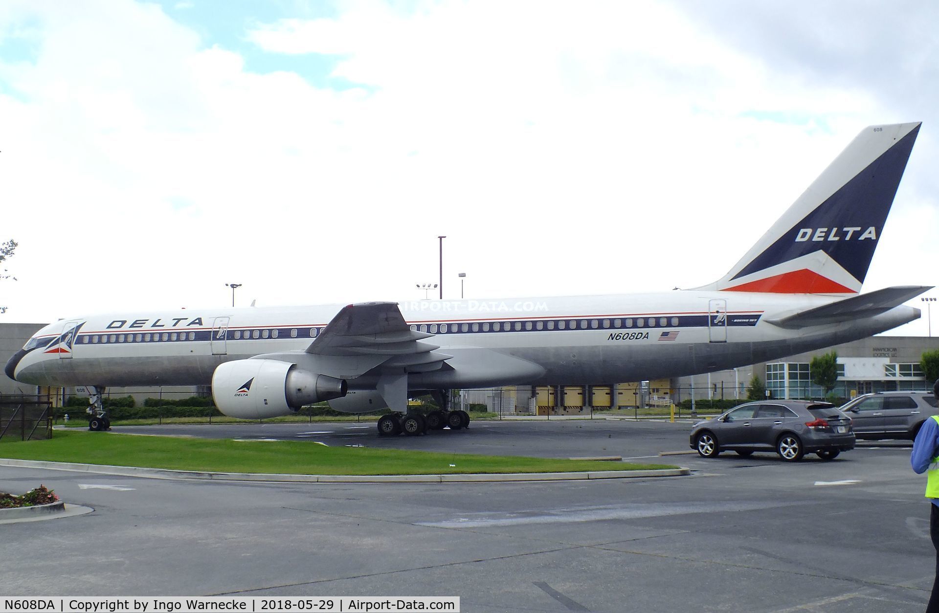 N608DA, 1985 Boeing 757-232 C/N 22815, Boeing 757-232 at the Delta Flight Museum, Atlanta GA