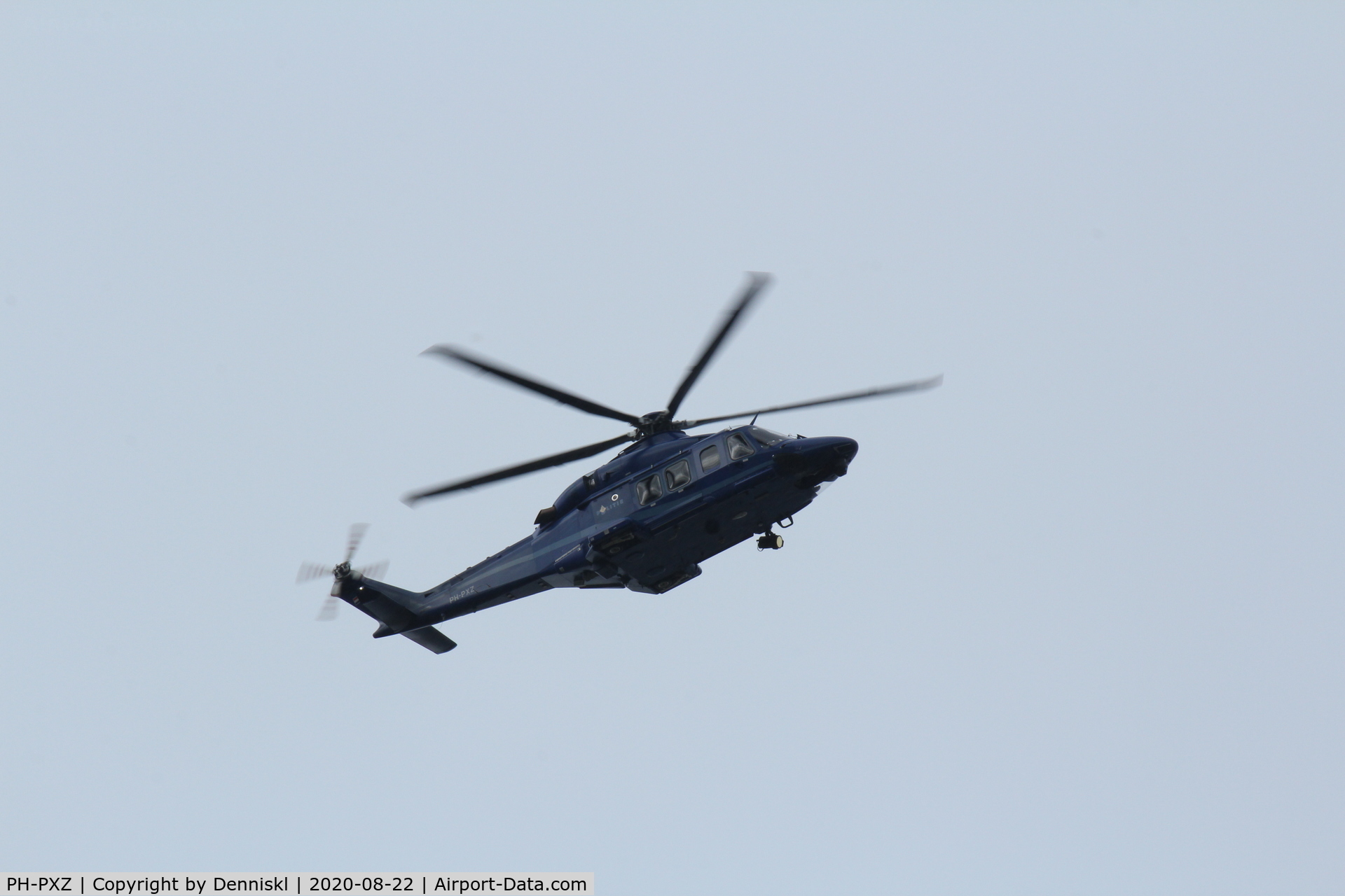 PH-PXZ, 2009 AgustaWestland AW-139 C/N 31250, KLPD Police Aviation Service
Above Arnhem