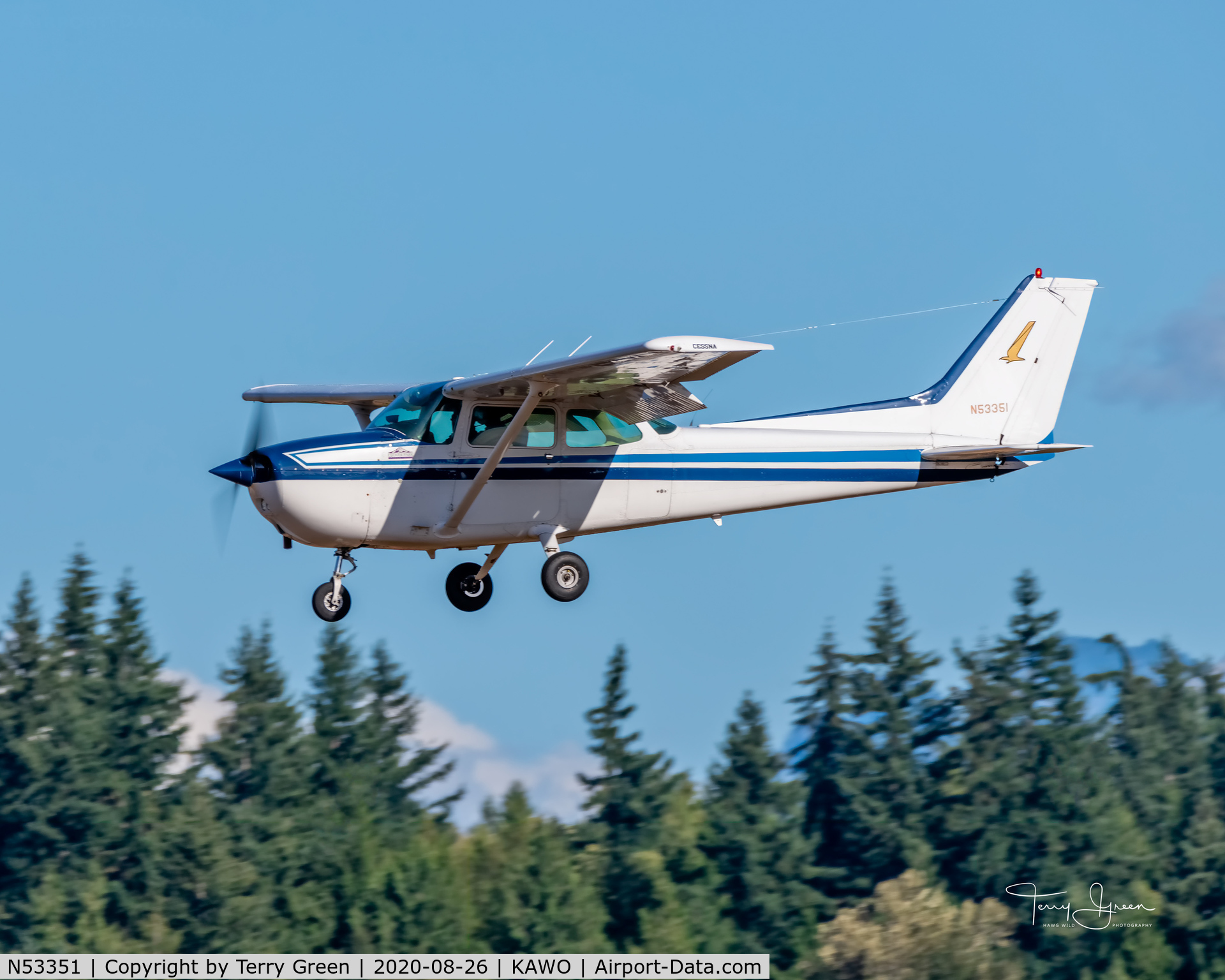 N53351, 1981 Cessna 172P C/N 17274725, KAWO