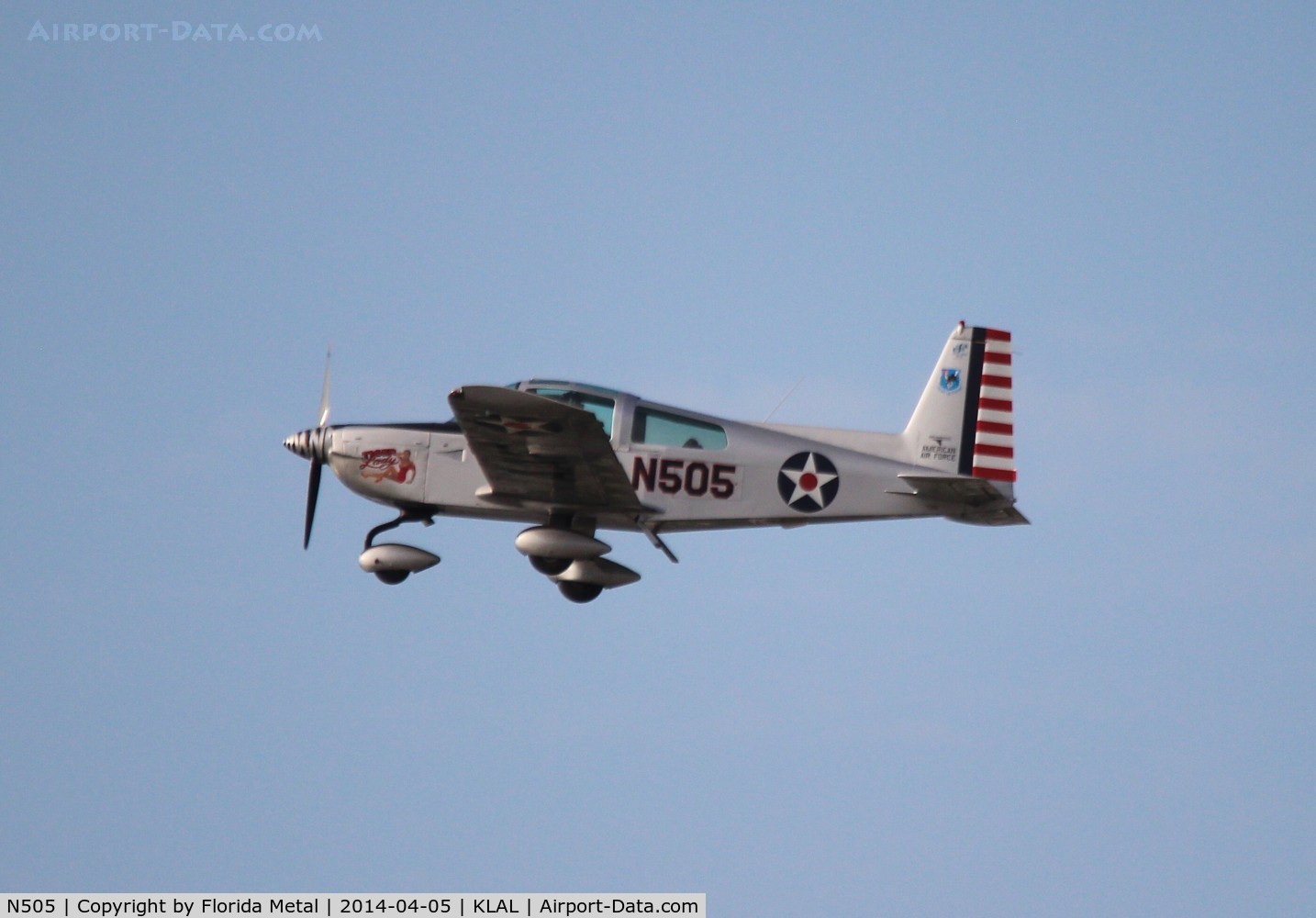 N505, 1979 Grumman American AA-5B Tiger C/N AA5B1275, SNF 2014