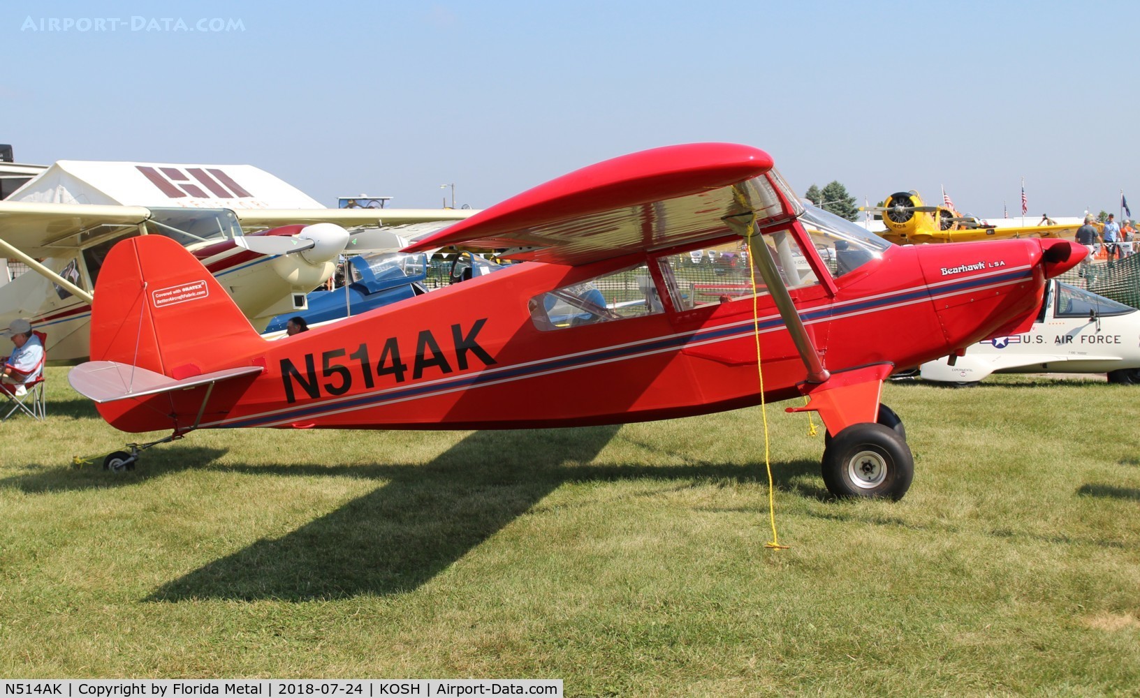 N514AK, 2014 Avipro Bearhawk LSA C/N BHLSA01-001/002, OSH 2018