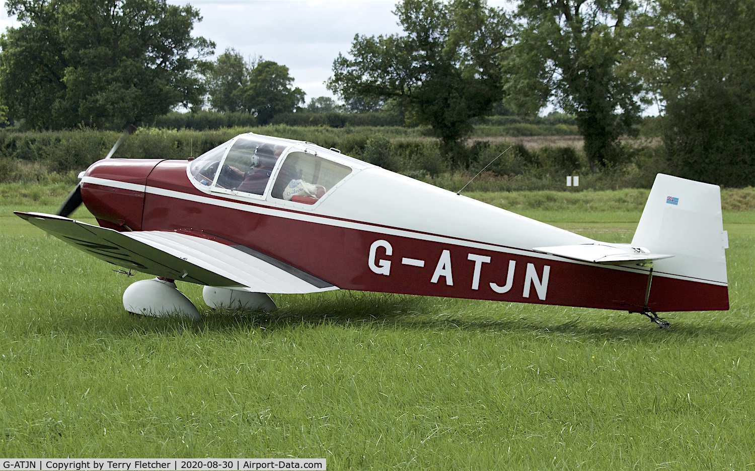 G-ATJN, 1958 Jodel D-119 C/N 863, At Stoke Golding