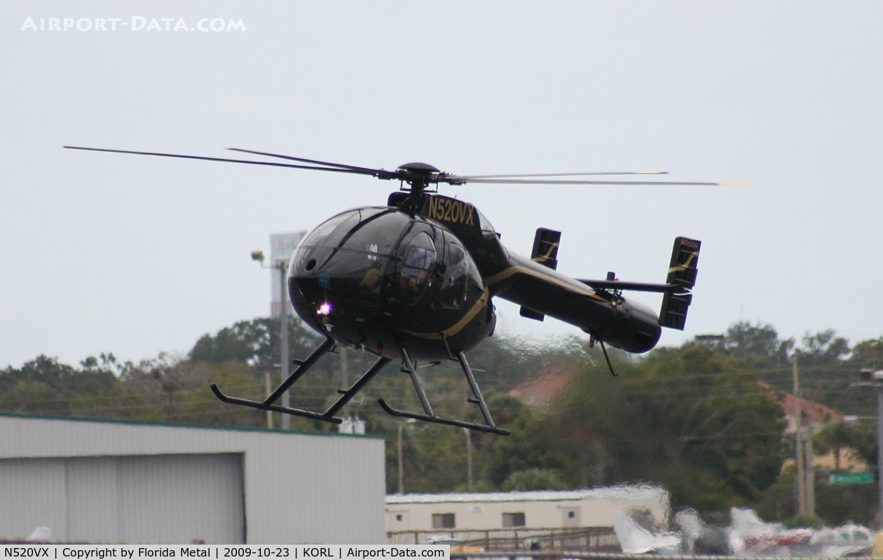 N520VX, 2007 MD Helicopters 500N C/N LN104, NBAA 2009