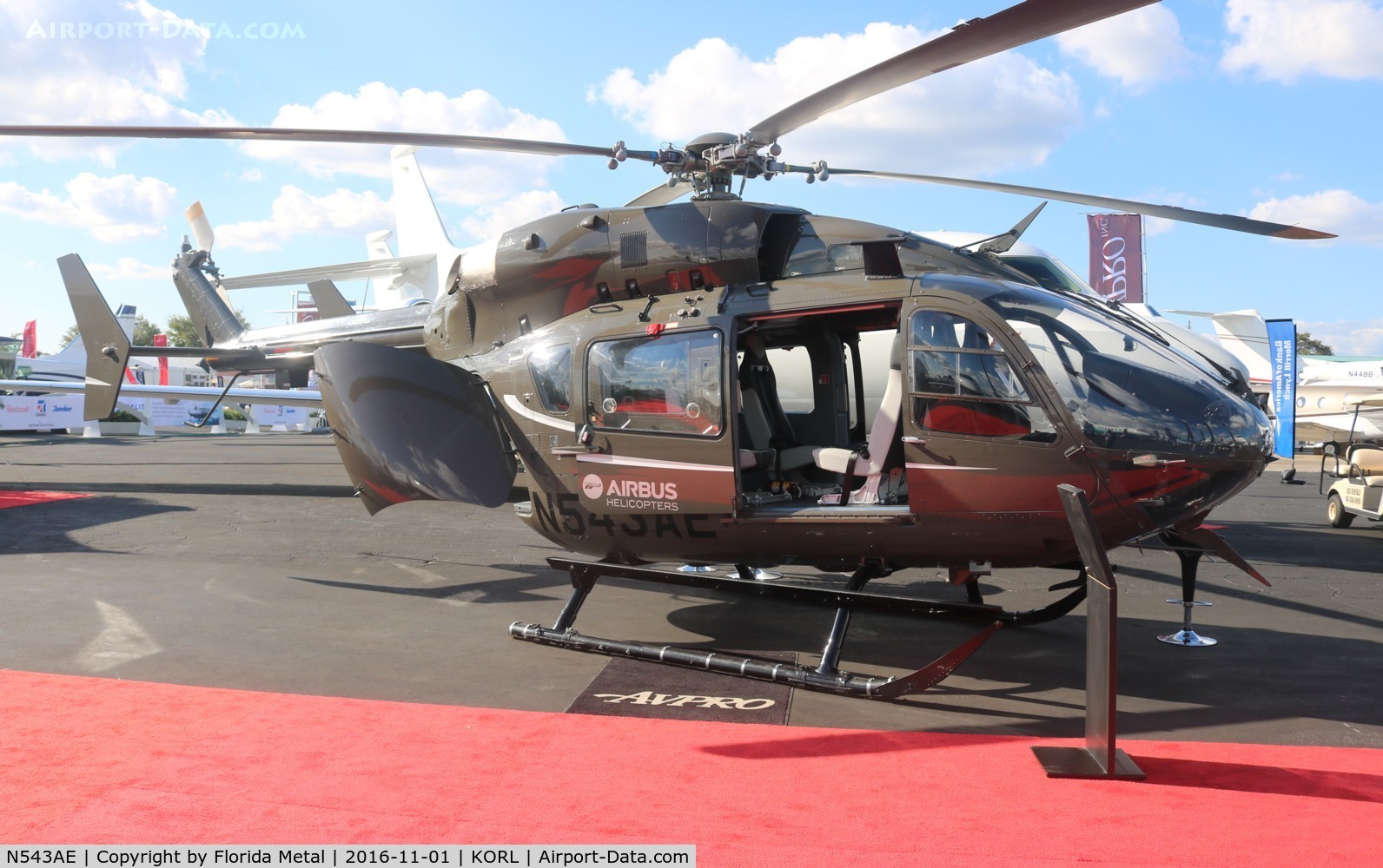 N543AE, Eurocopter-Kawasaki EC-145 (BK-117C-2) C/N 9204, NBAA 2016