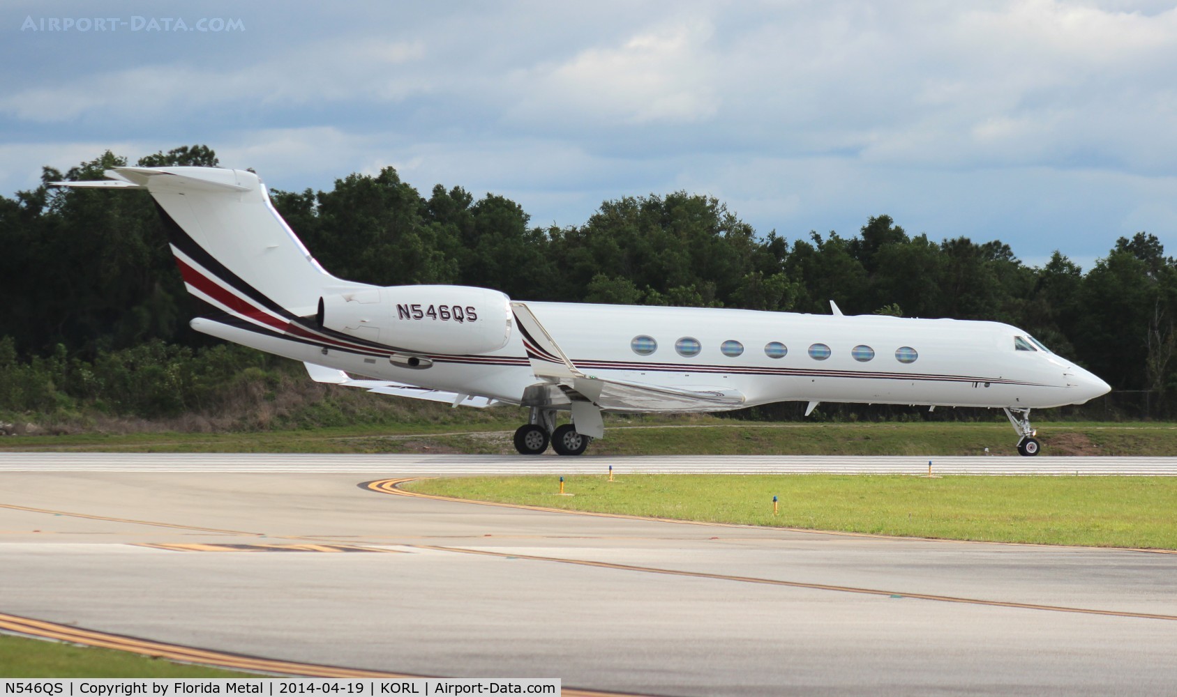 N546QS, 2008 Gulfstream Aerospace GV-SP (G550) C/N 5190, ORL 2014