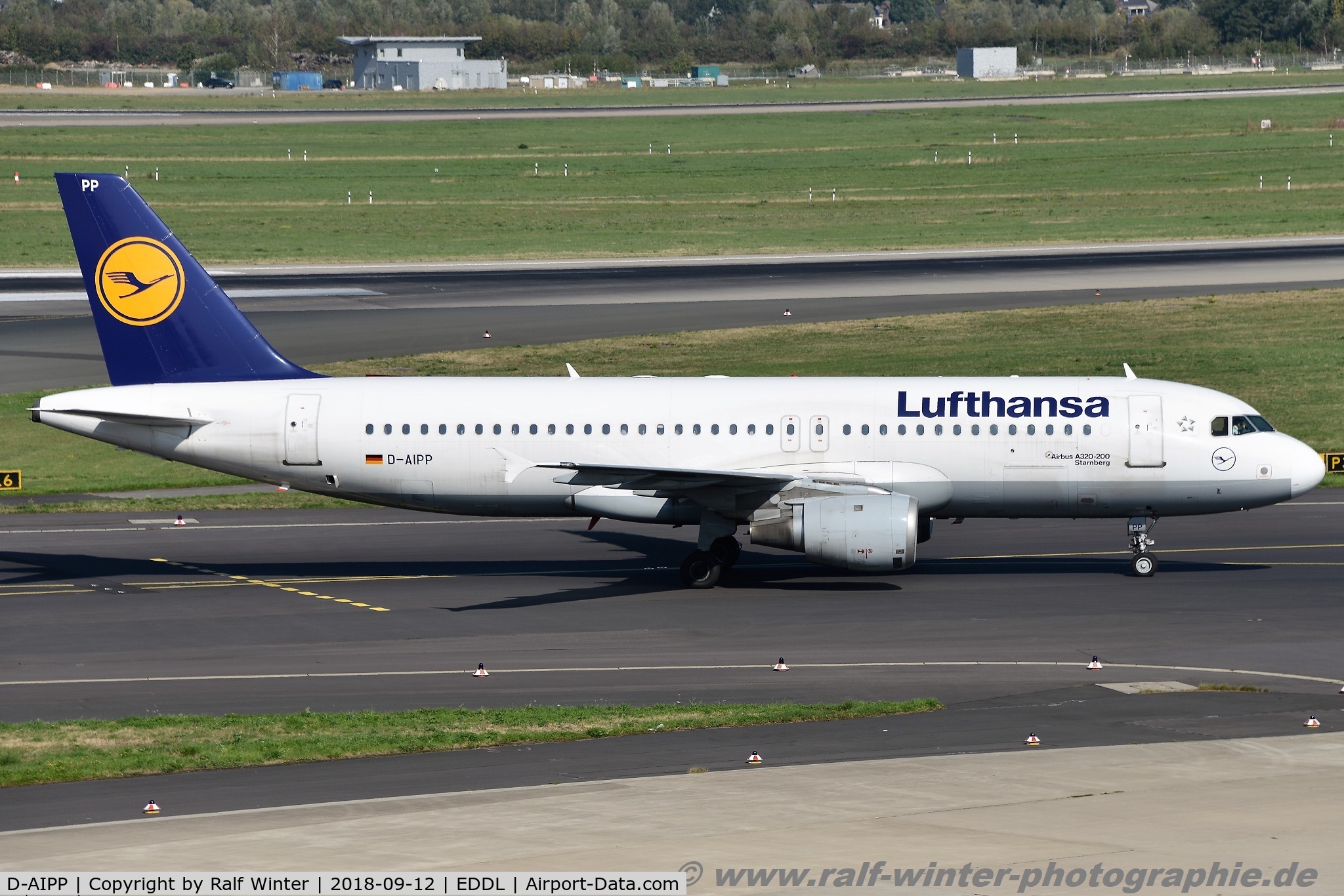D-AIPP, 1990 Airbus A320-211 C/N 110, Airbus A320-211 - LH DLH Lufthansa 'Starnberg' - 110 - D-AIPP - 12.09.2018 - DUS