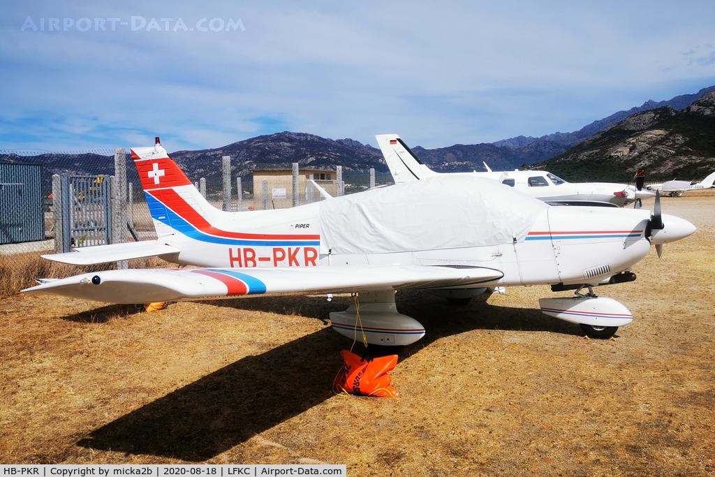 HB-PKR, 1978 Piper PA-28-181 Archer II C/N 28-7890544, Parked