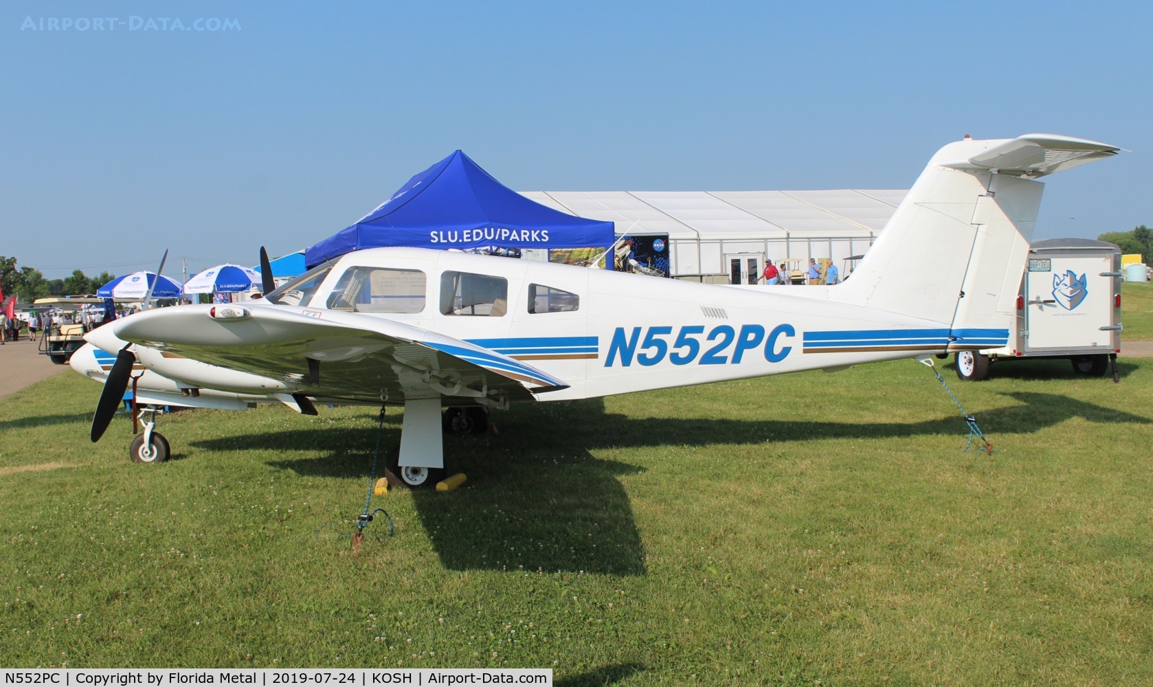 N552PC, 2001 Piper PA-44-180 Seminole C/N 4496069, OSH 2019