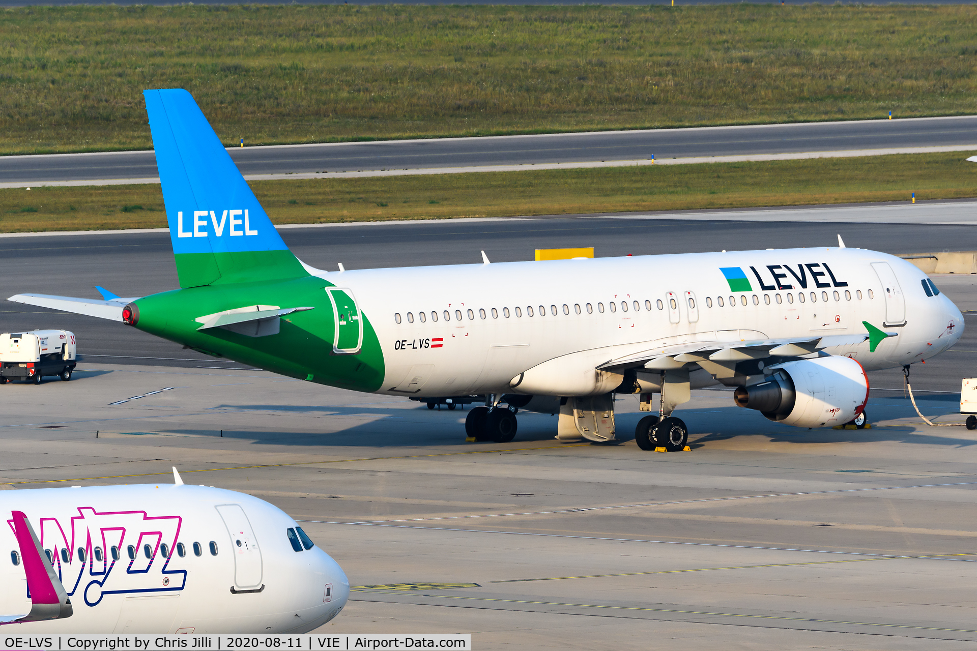 OE-LVS, 2007 Airbus A320-216 C/N 3145, Level Europe