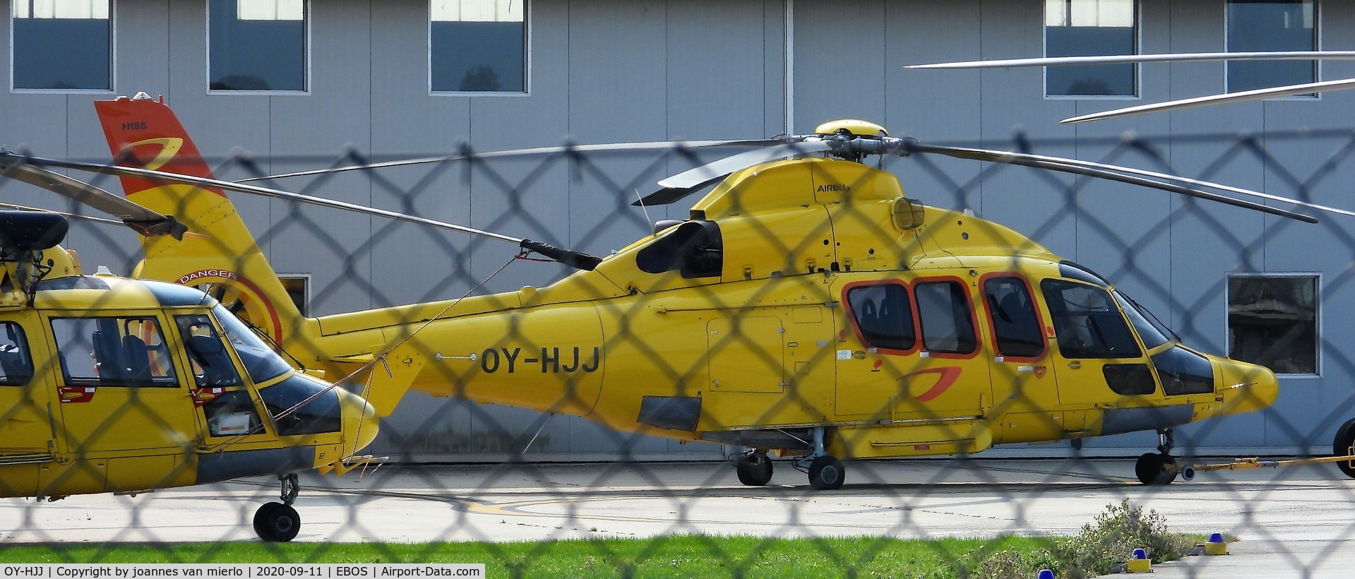 OY-HJJ, 2003 Eurocopter EC-155B-1 C/N 6662, NHV Oostende