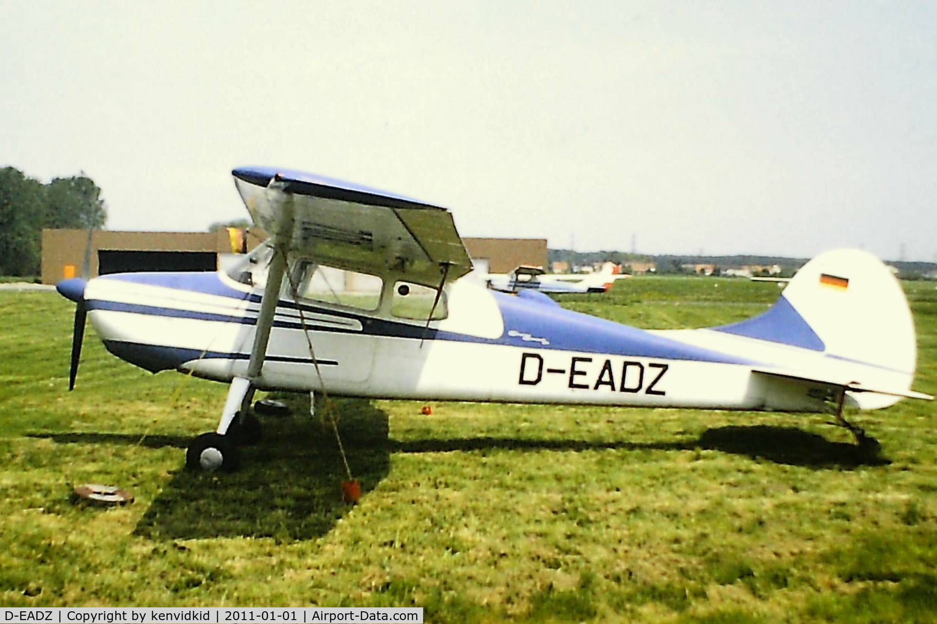 D-EADZ, 1955 Cessna 170B C/N 26861, On a tour round Germany circa 1982