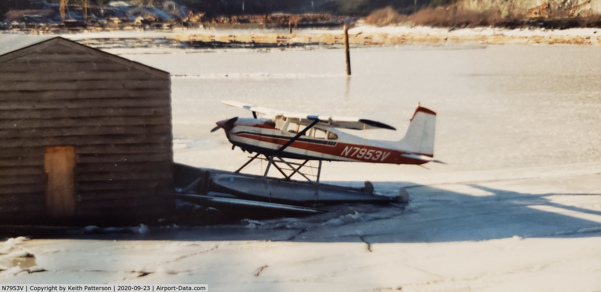 N7953V, 1967 Cessna 180H Skywagon C/N 18051853, I took this picture when I was 17 in Thorne Bay Alaska. My loved his Plane. We camped in it and went fishing all the time!