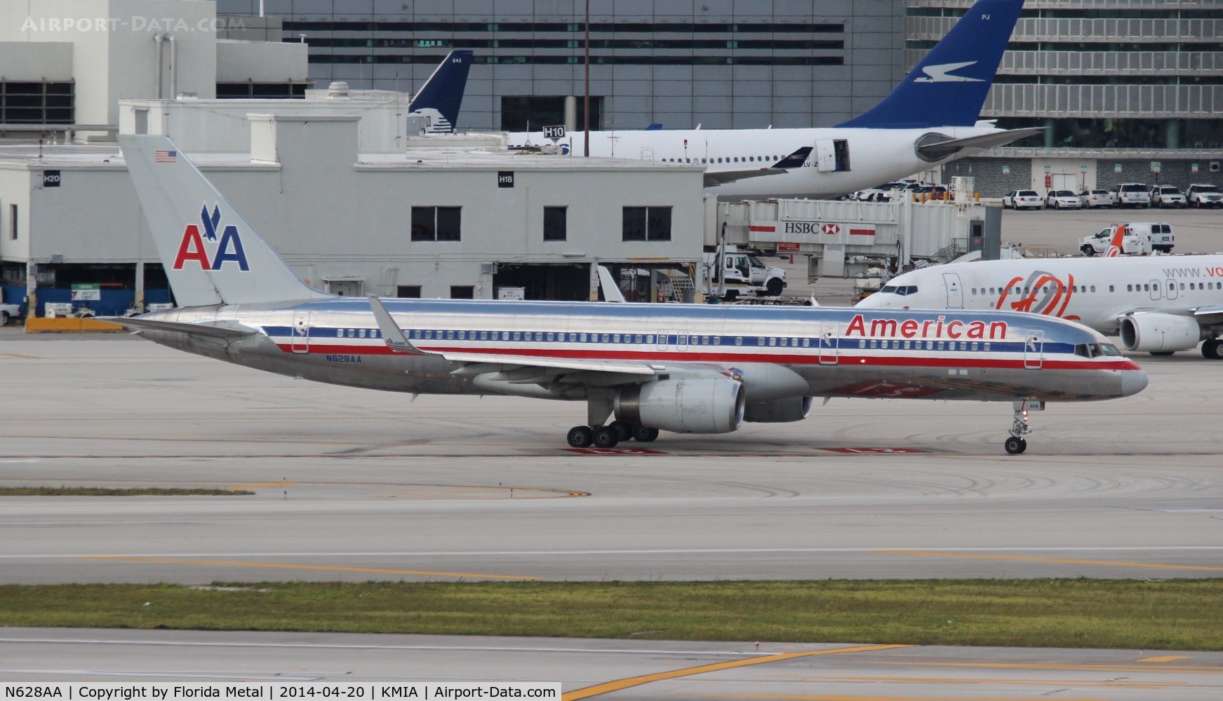 N628AA, 1990 Boeing 757-223 C/N 24586, MIA 2014