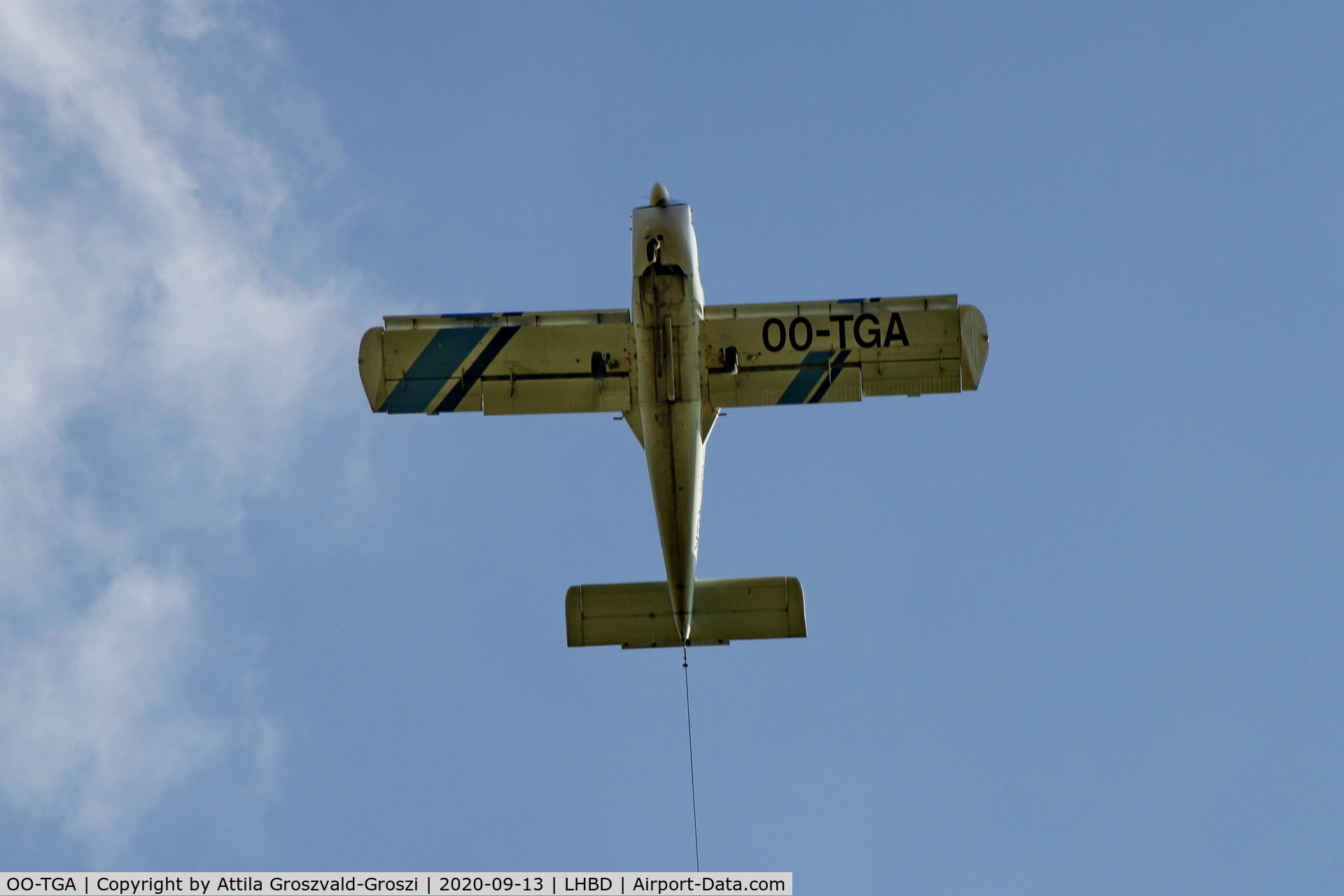 OO-TGA, Socata MS-893E Rallye 180GT C/N 11043, LHBD - Börgönd Airport, Hungary. 2020 Airshow