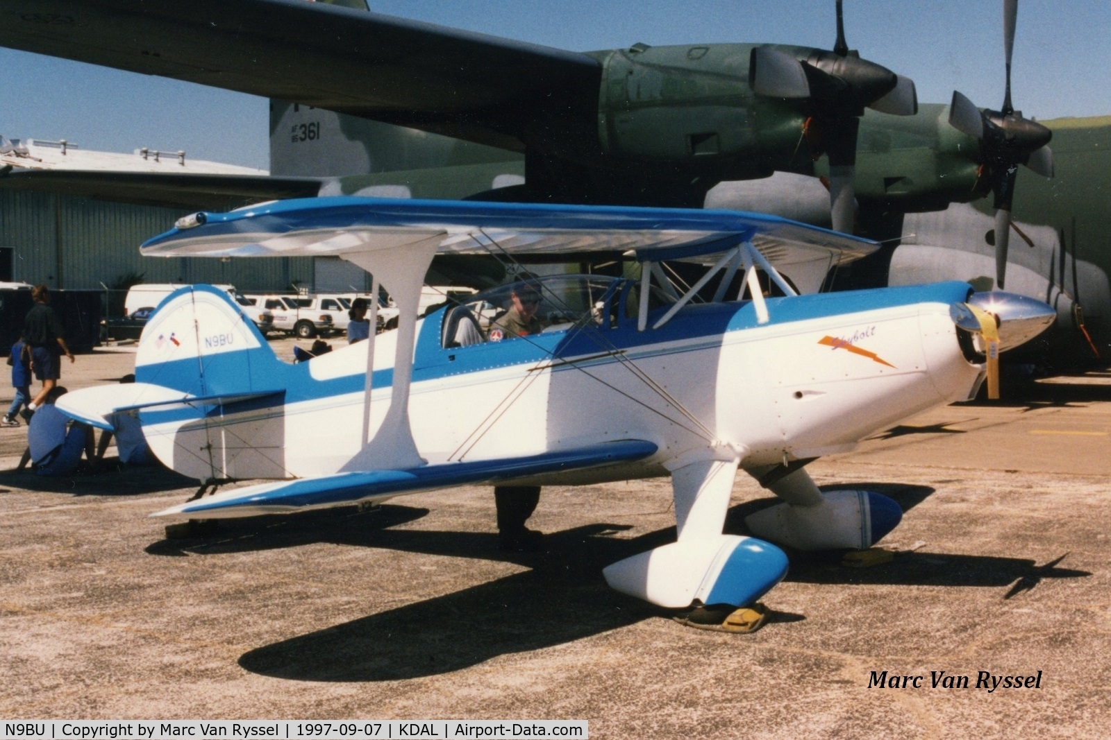N9BU, Steen Skybolt C/N BU-1, Fina Airshow 1997.