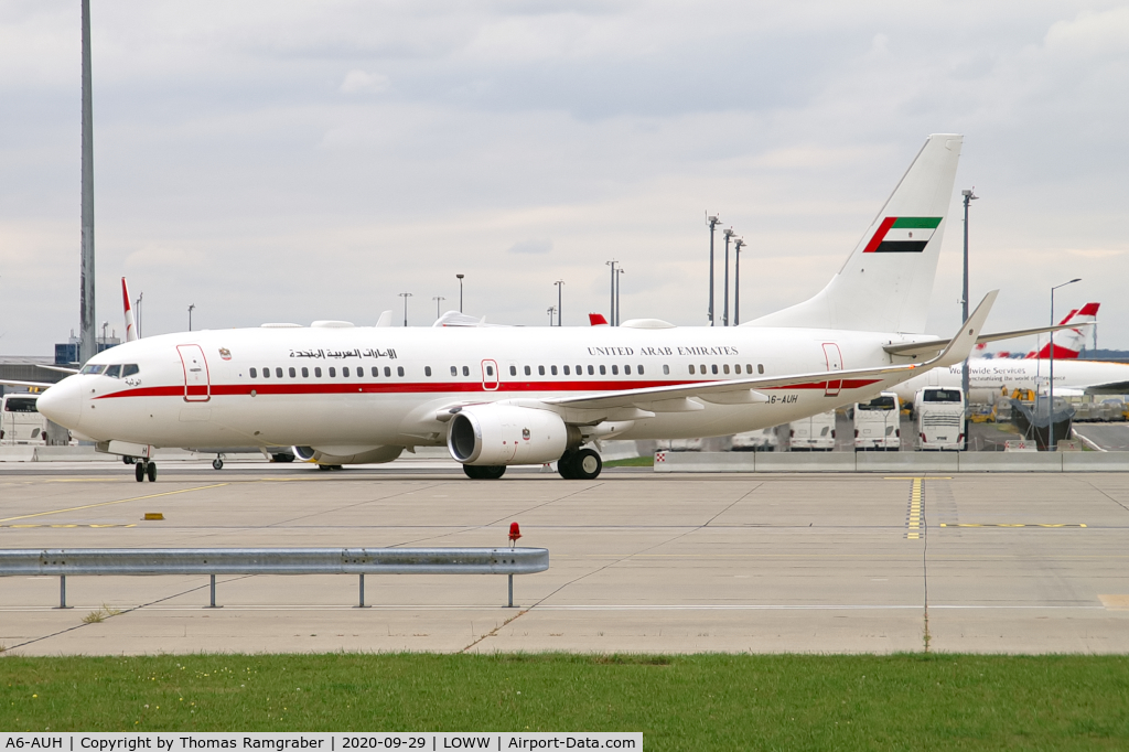 A6-AUH, 2002 Boeing 737-8EX BBJ2 C/N 33473, United Arab Emirates (Abu Dhabi Amiri Flight) Boeing 737-800