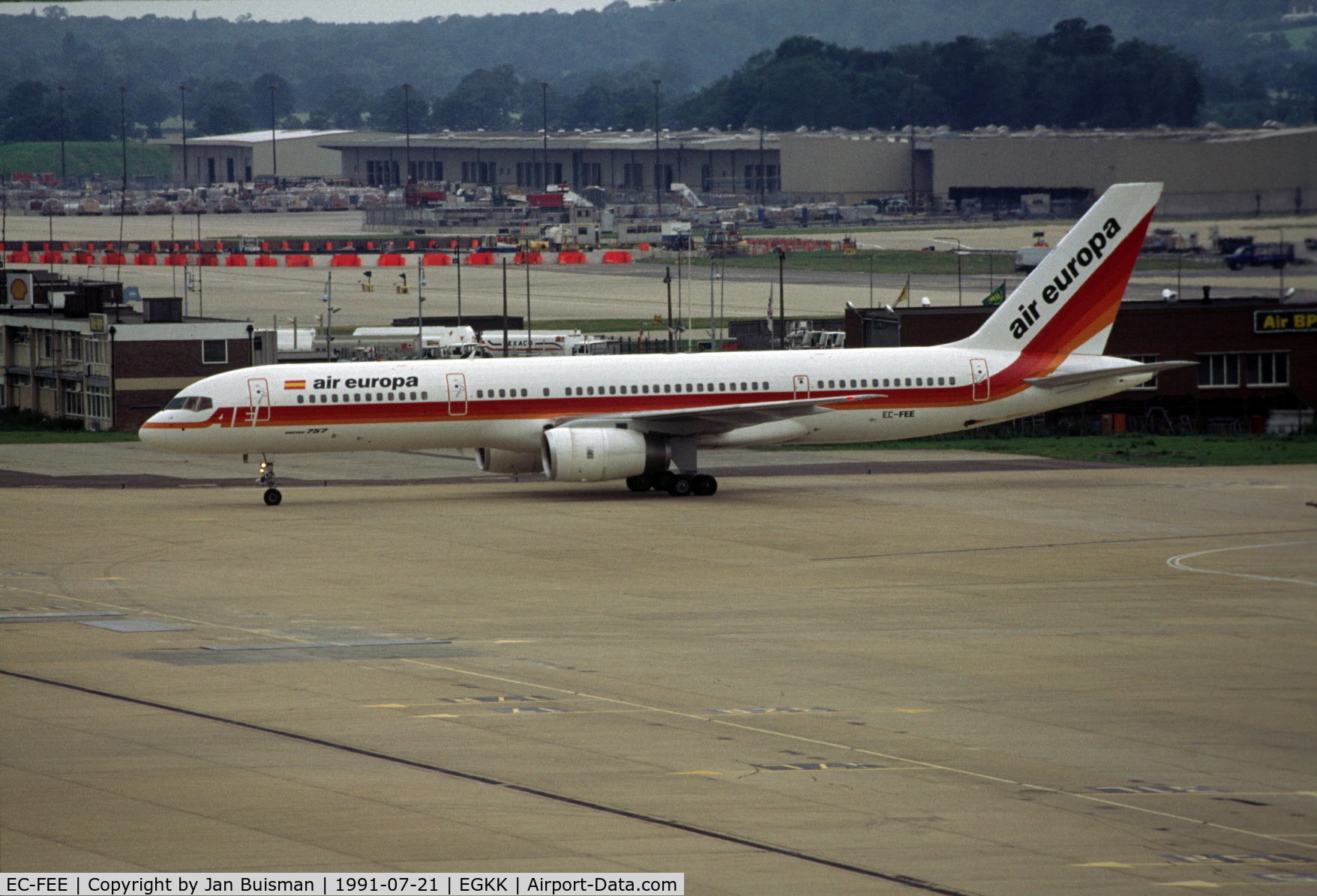 EC-FEE, 1991 Boeing 757-236 C/N 25053, Air Europa
